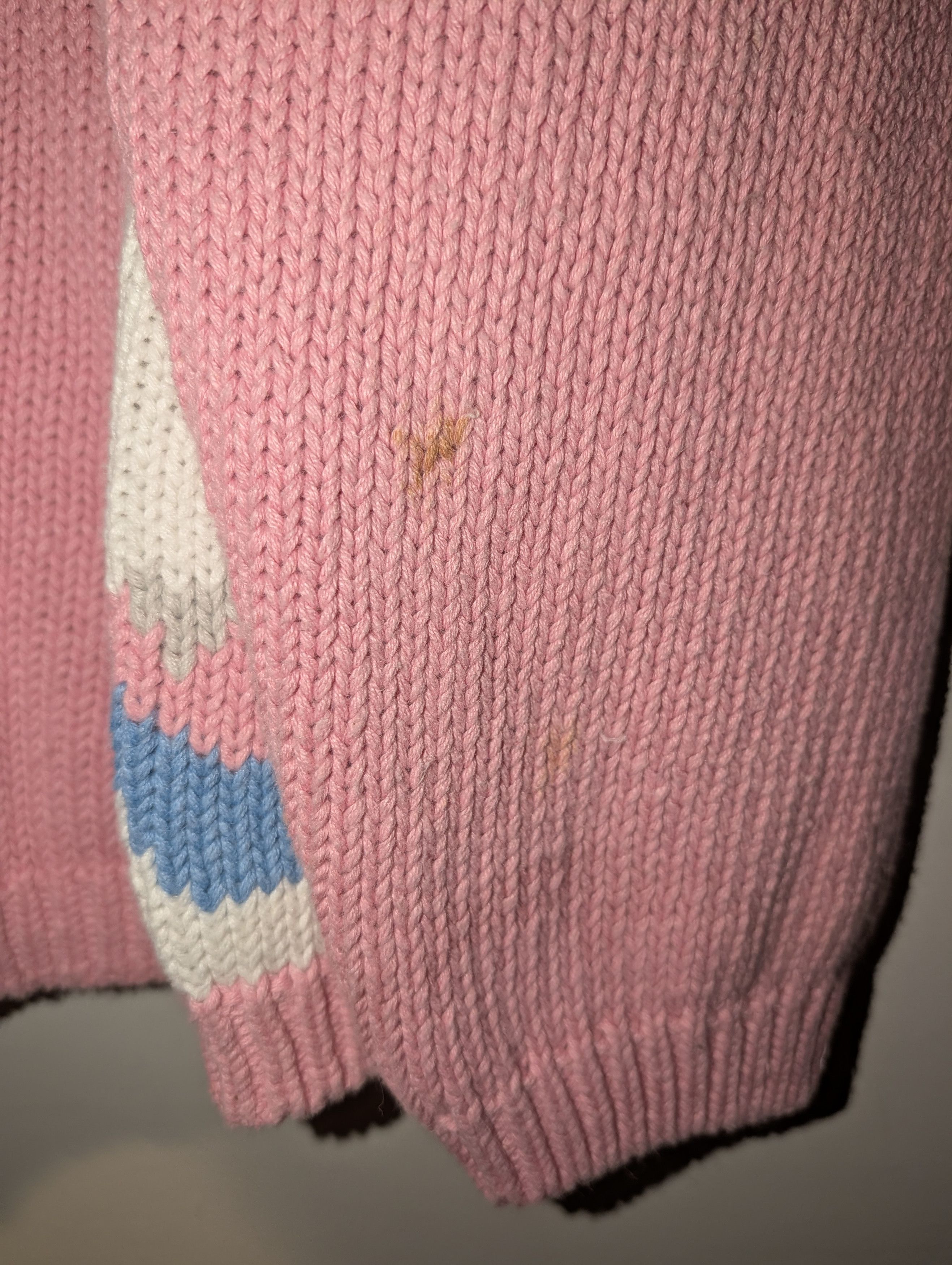 Vintage Vintage 90s Alexandra Barlett Hand Crafted Ramie Cardigan Size L / US 10 / IT 46 - 7 Thumbnail