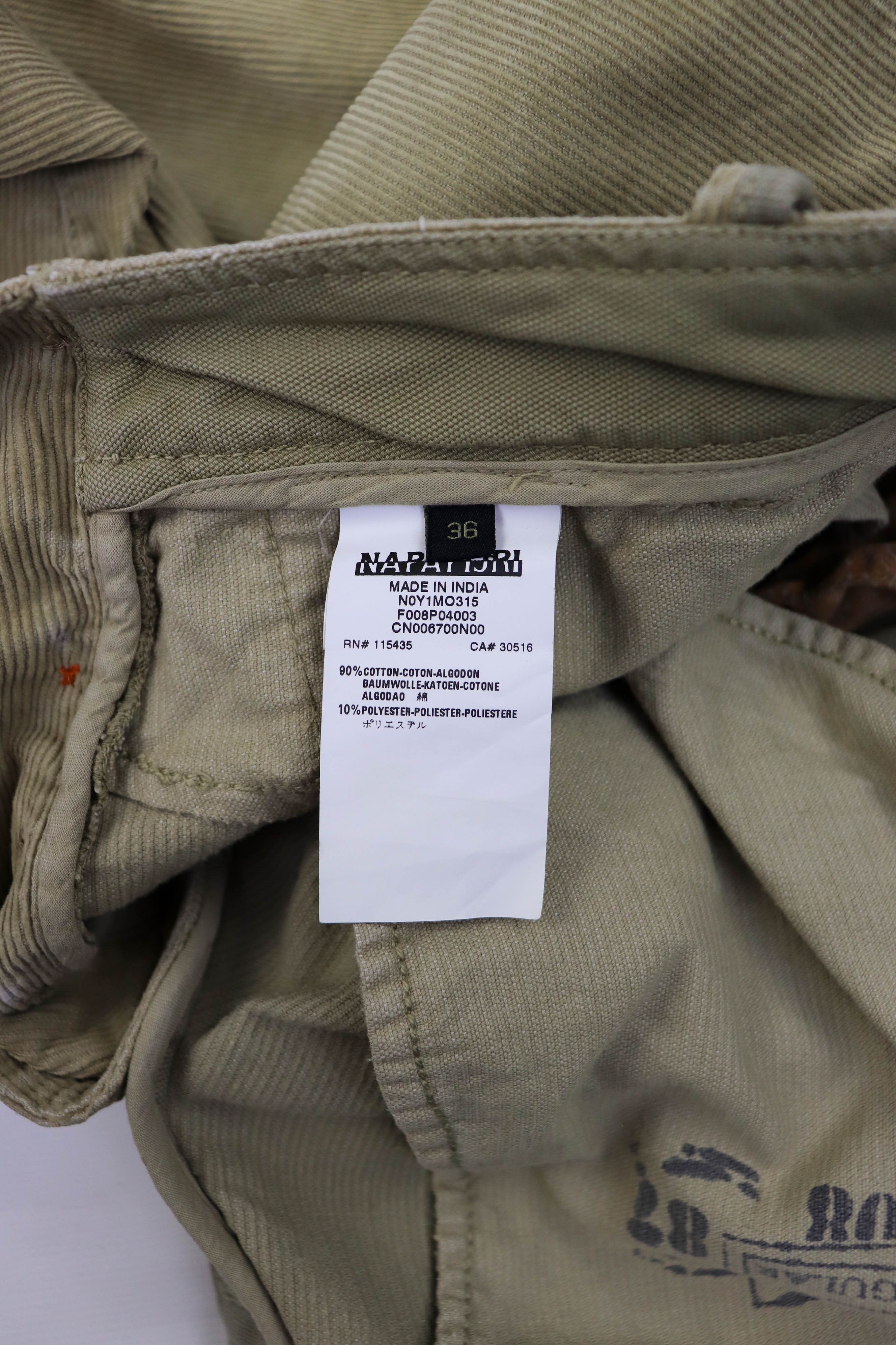 Napapijri Napapijri Sand Beige Corduroy Trousers Pants Size US 36 / EU 52 - 13 Thumbnail