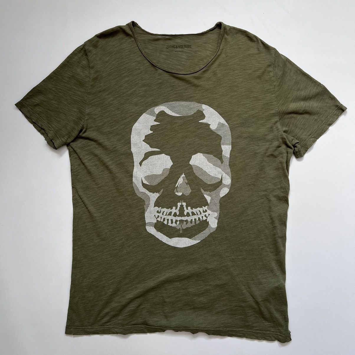 Zadig & Voltaire Zadig & Voltaire skull print tee t-shirt Size US M / EU 48-50 / 2 - 1 Thumbnail