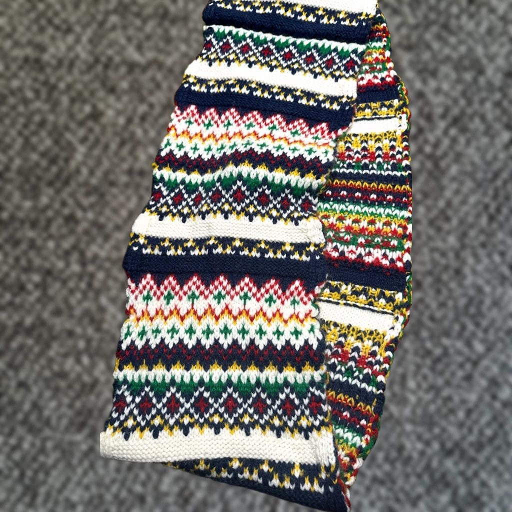 American Eagle Outfitters AMERICAN EAGLE FAIR ISLE INFINITY SCARF ACRYLIC WOOL APLACA BLEND Size ONE SIZE - 1 Thumbnail