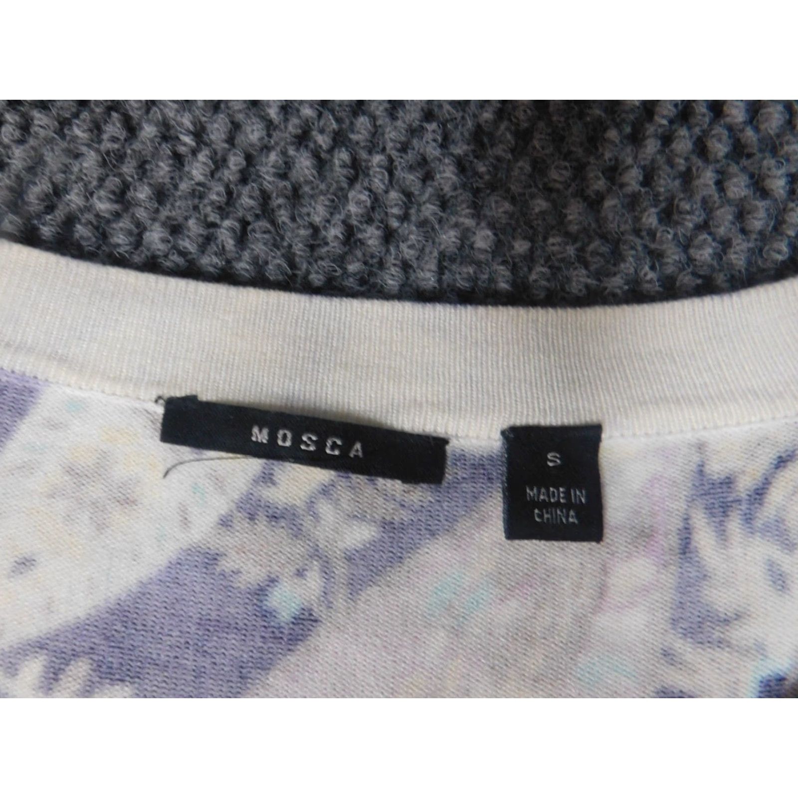Vintage Mosca Womens Sweater Small blue pullover stretch button Knit V-Neck Long Sleeve Regular Size S Girls Mens Womens Size S / US 4 / IT 40 - 4 Thumbnail