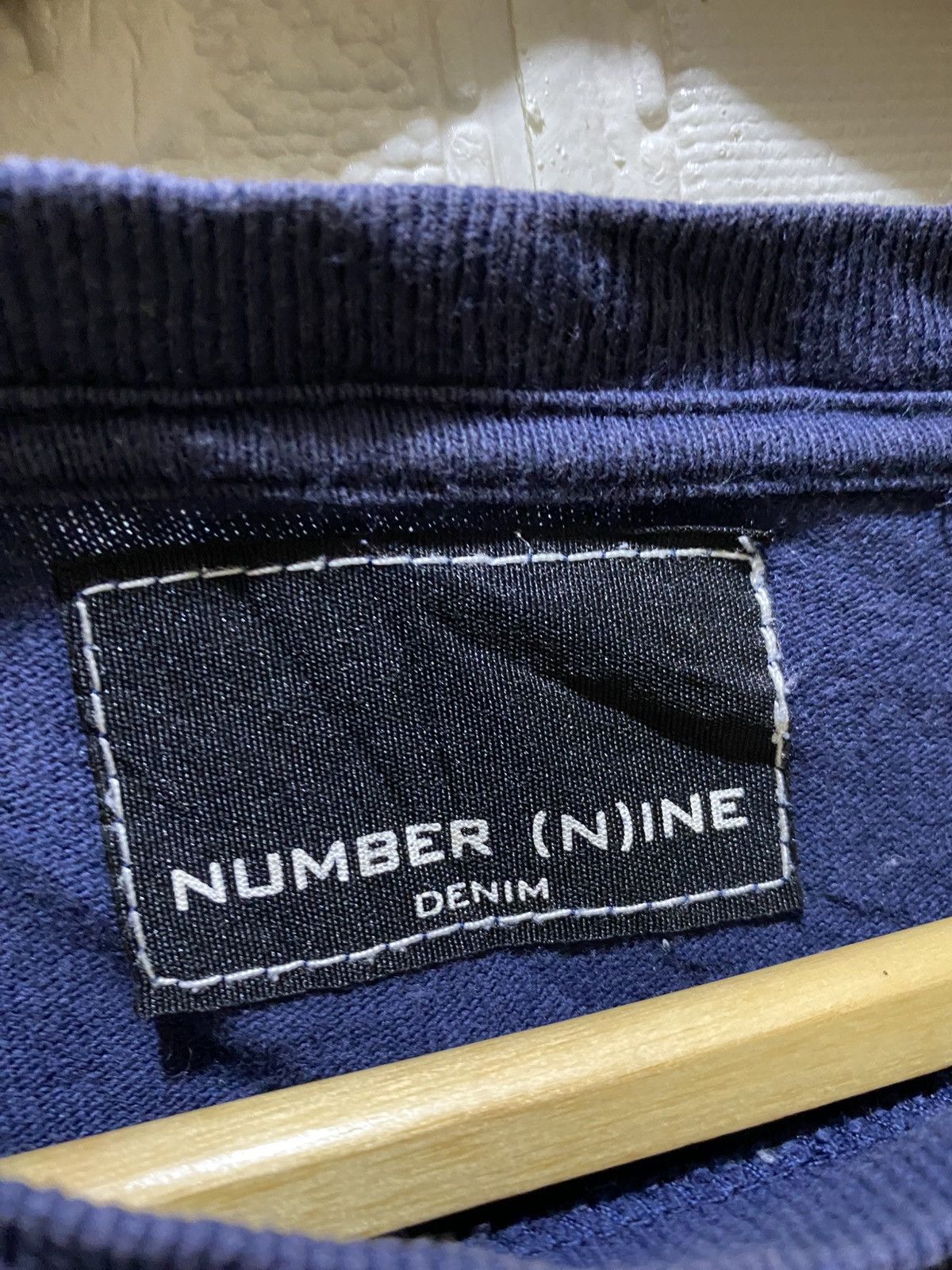 Number (N)ine Number(N)ine Denim Tshirt Size US L / EU 52-54 / 3 - 3 Thumbnail