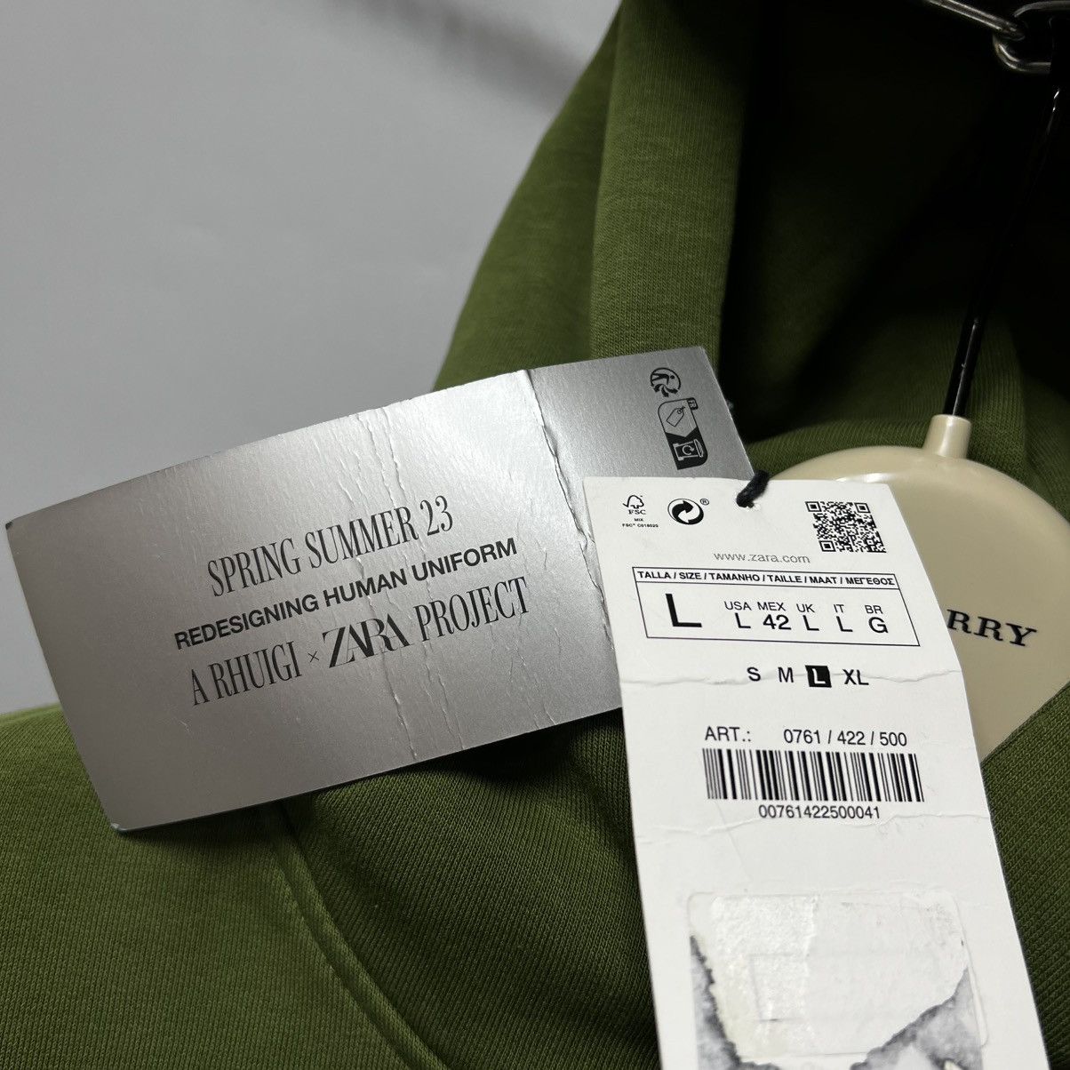 Rhude × Zara Rhude X Zara Hoodie Sweatshirt NEW size L (large) Limited Ed Size US L / EU 52-54 / 3 - 13 Thumbnail
