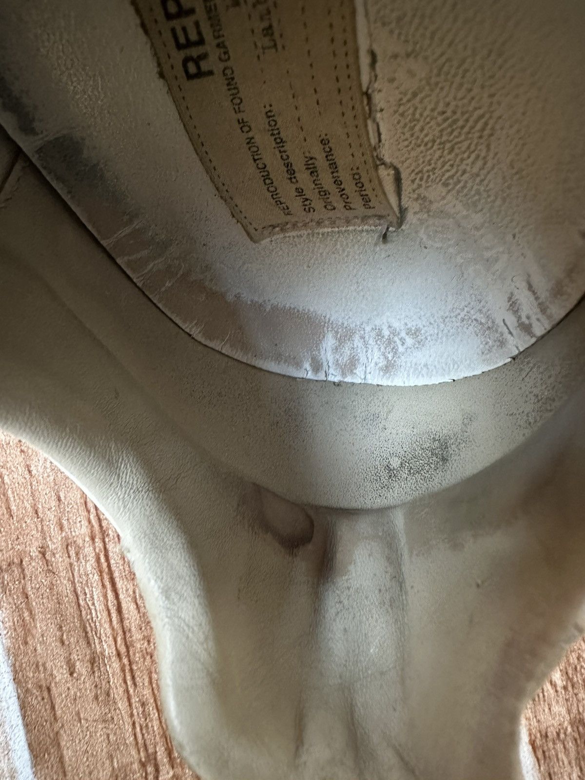 Maison Margiela Maison Margiela REPLICA GAT Gray/White Lowtop Sneaks Size US 9 / EU 42 - 19 Thumbnail