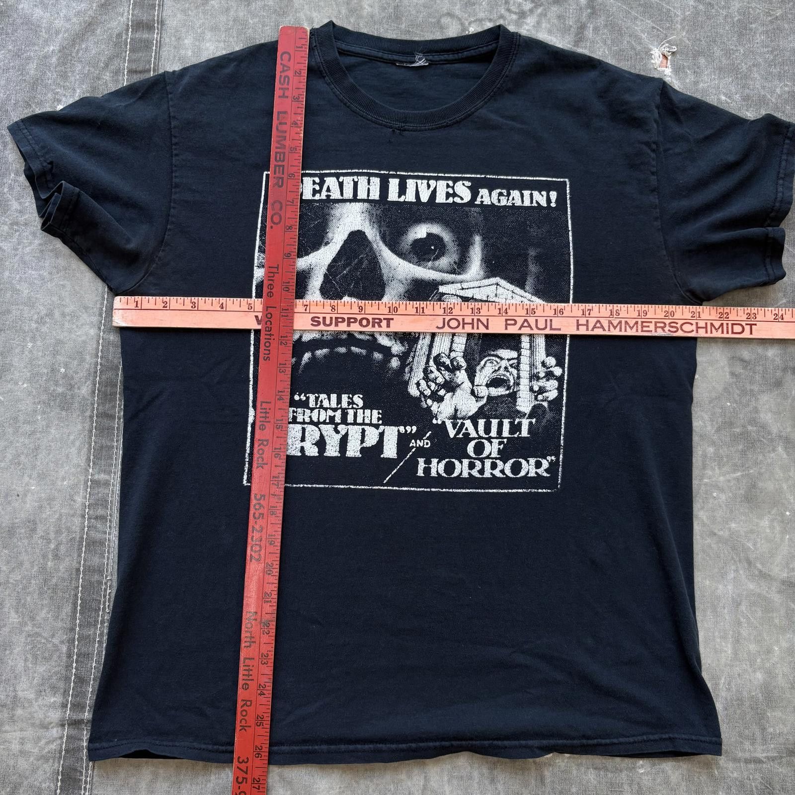 Vintage Vintage Y2K Tales From The Crypt Vault Of Horror Death Shirt Size US L / EU 52-54 / 3 - 3 Thumbnail