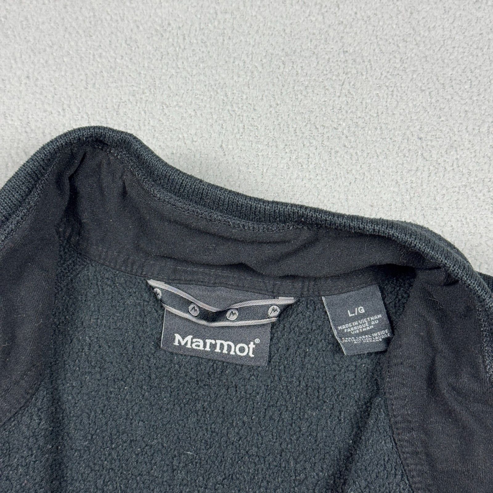 Marmot Marmot Pullover Fleece Technical Gorpcore Black 1/4 Zip L Size US L / EU 52-54 / 3 - 7 Thumbnail