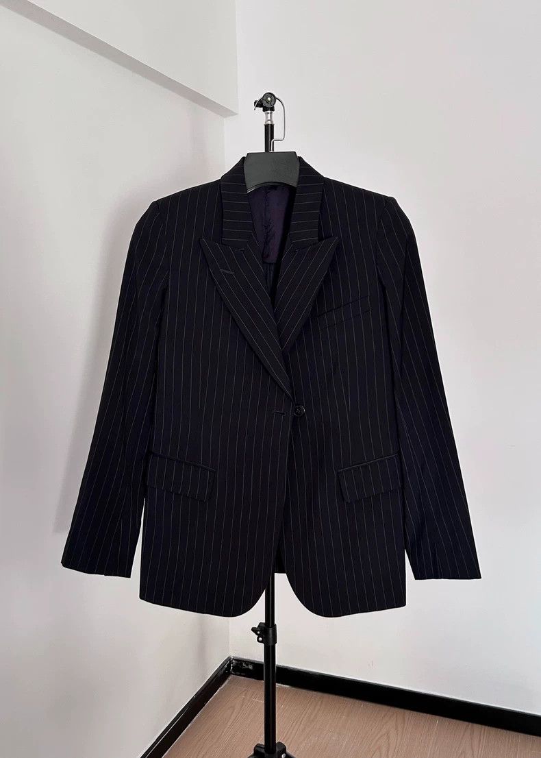 Maison Margiela Maison Margiela Pinstriped Suit Jacket Size US M / EU 48-50 / 2 - 1 Thumbnail