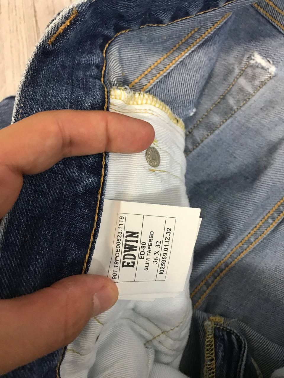 Edwin Edwin Japanese slim tapered jeans Size US 36 / EU 52 - 6 Thumbnail