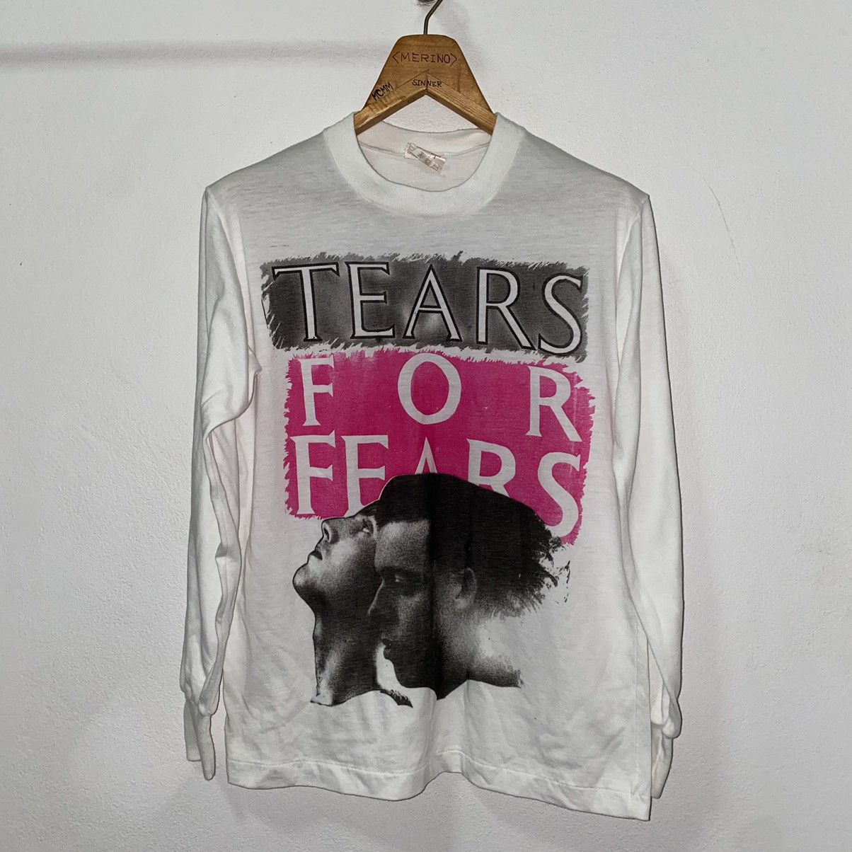 Band Tees VTG 80S TEARS FOR FEARS BAND TEE Size US S / EU 44-46 / 1 - 1 Thumbnail