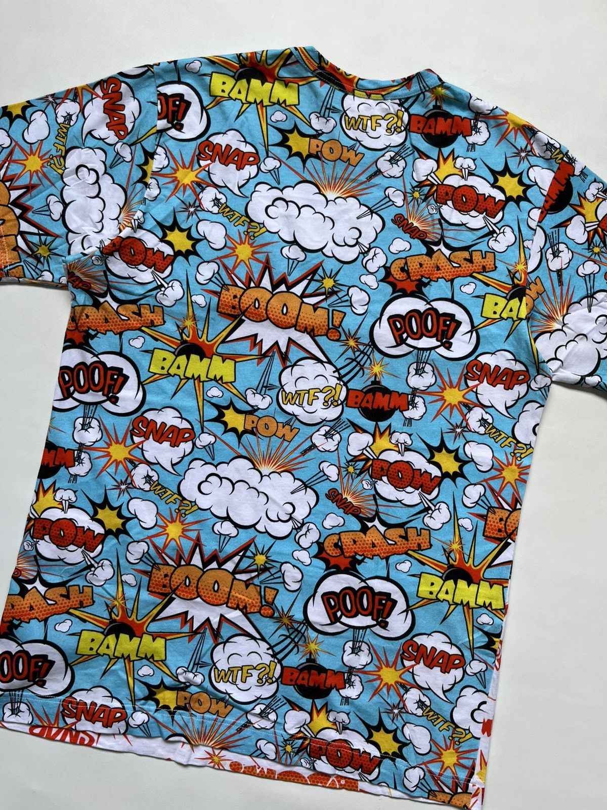 Comme des Garcons SHIRT Comme des Garcons Shirt AW19 "Vertical Comic Print" T-Shirt Size US L / EU 52-54 / 3 - 7 Thumbnail