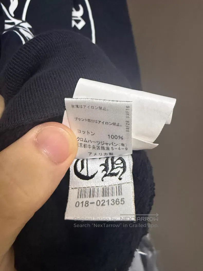 Chrome Hearts CHROME HEARTS Size S Back-printed hoodie with horse hoof pa Size US S / EU 44-46 / 1 - 4 Thumbnail