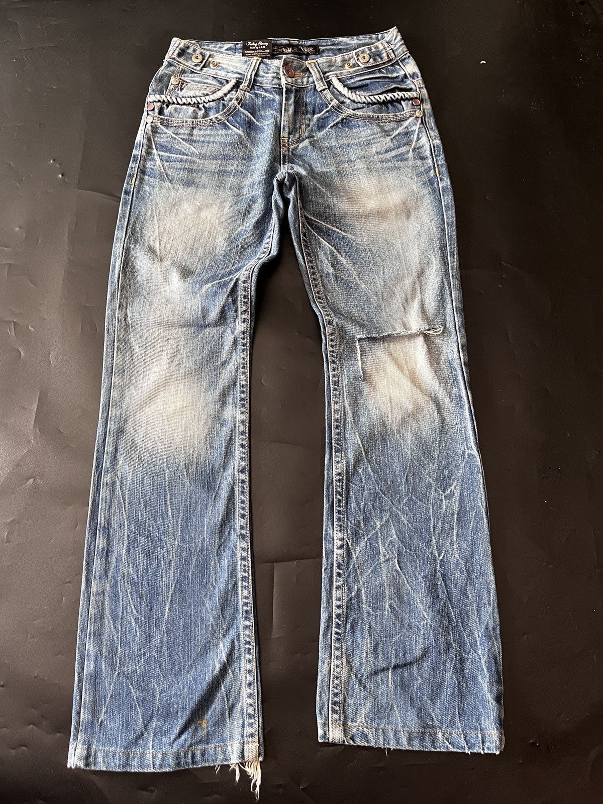 Christian Audigier Super Japanese Red Pepper Distressed jeans Size US 30 / EU 46 - 1 Thumbnail
