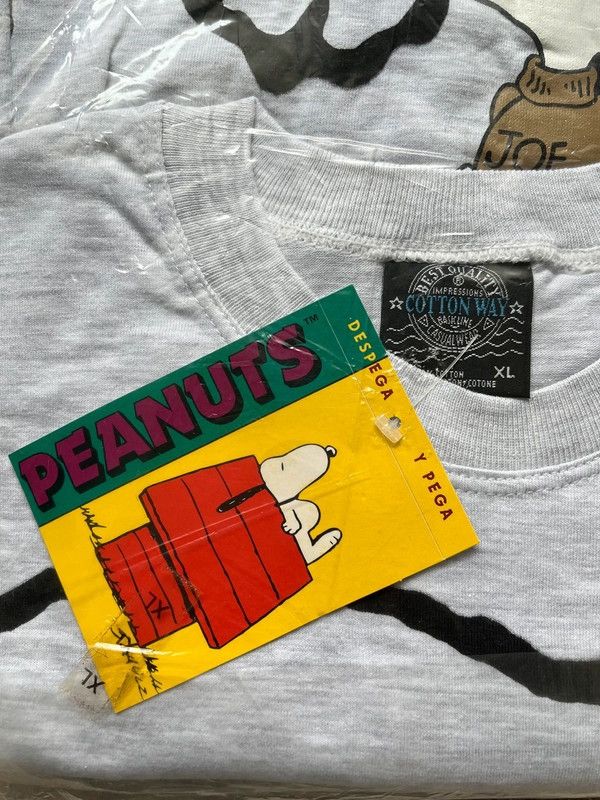 Peanuts Peanuts x Cotton Way Vintage 1997 Double Side Print Sz XL Size US XL / EU 56 / 4 - 4 Thumbnail