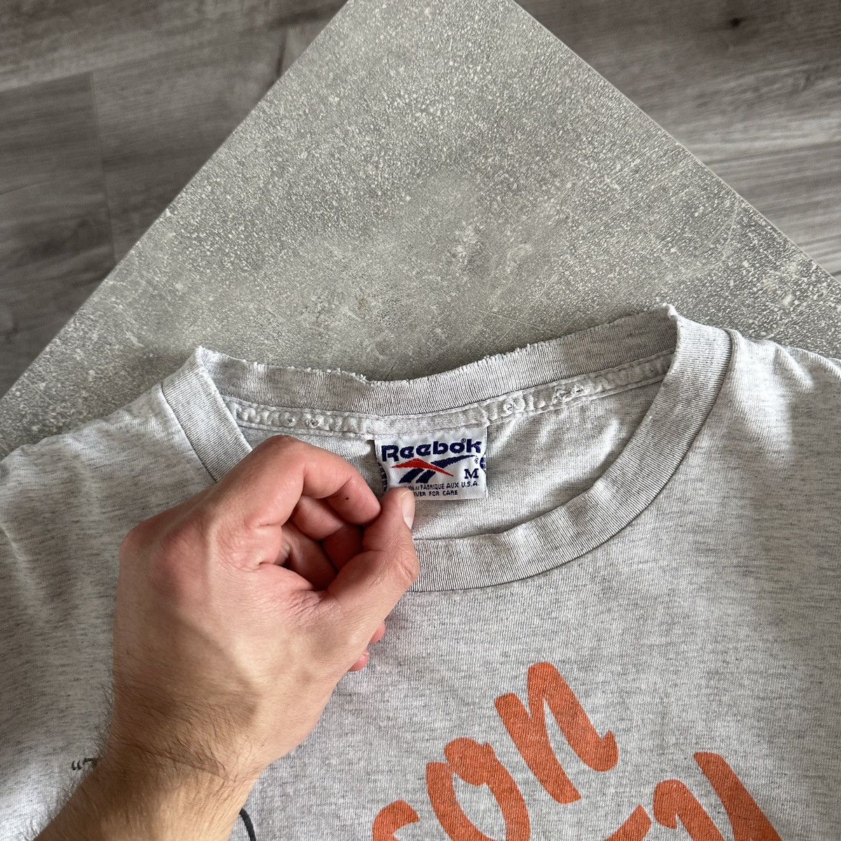 Reebok Vintage 90s Reebok Anderson university baseball mlb tee y2k Size US M / EU 48-50 / 2 - 5 Thumbnail