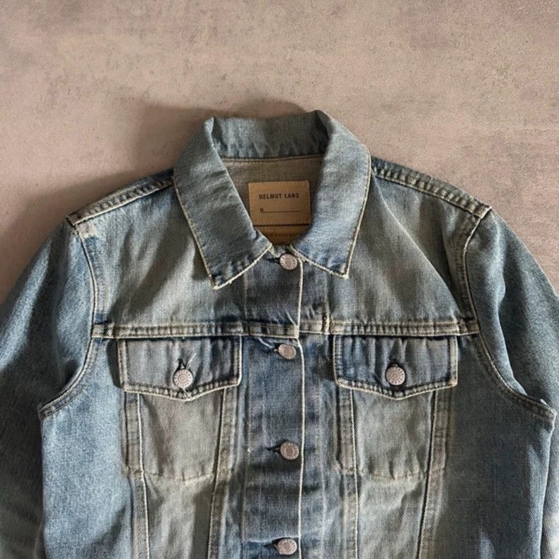 Helmut Lang HELMUT LANG size40 Perfectly dyed denim jacket Size US XS / EU 42 / 0 - 4 Thumbnail