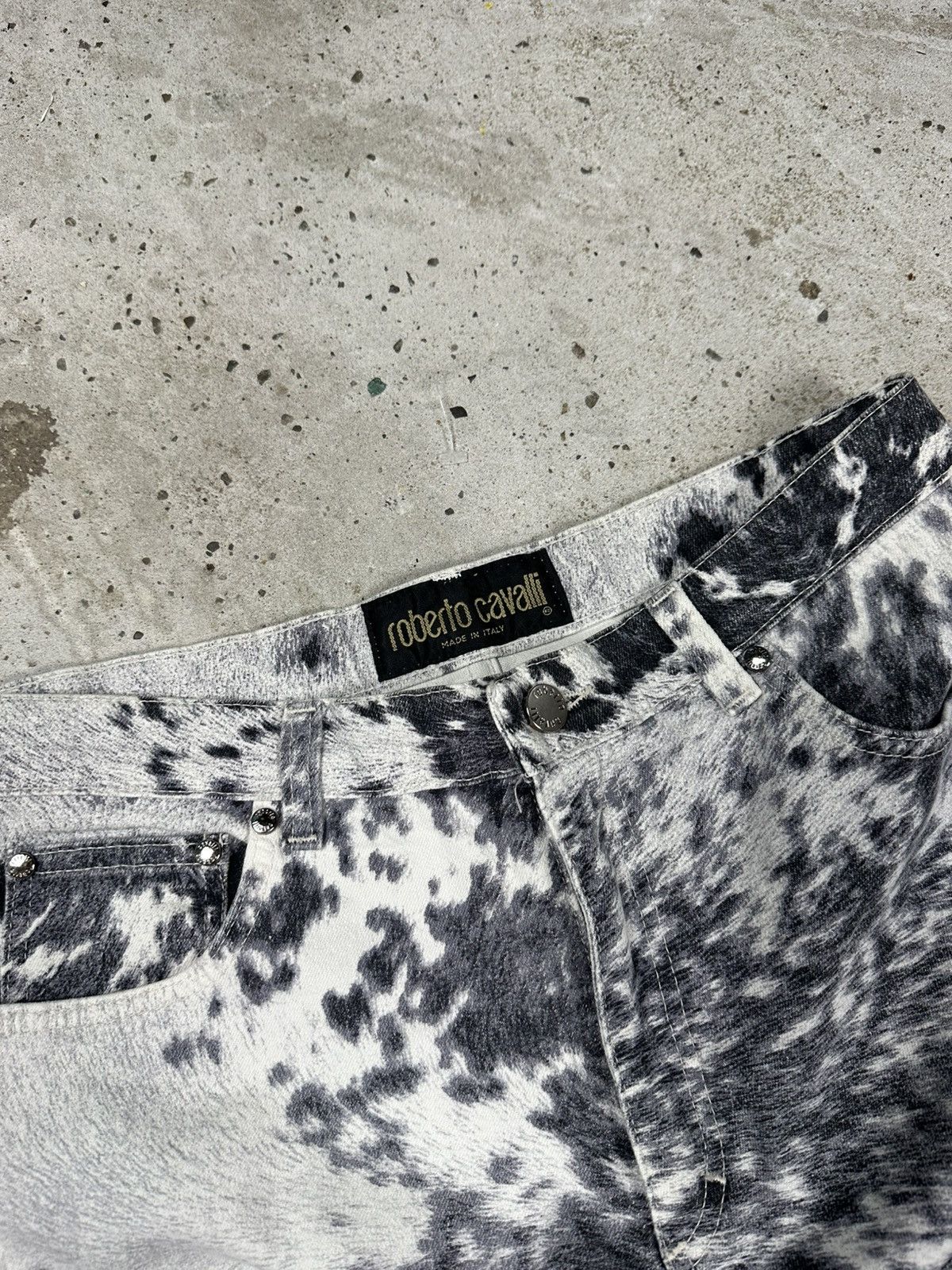 Roberto Cavalli FW1999 Roberto Cavalli Furry Cawprint Movement Pants Size 29" - 9 Thumbnail
