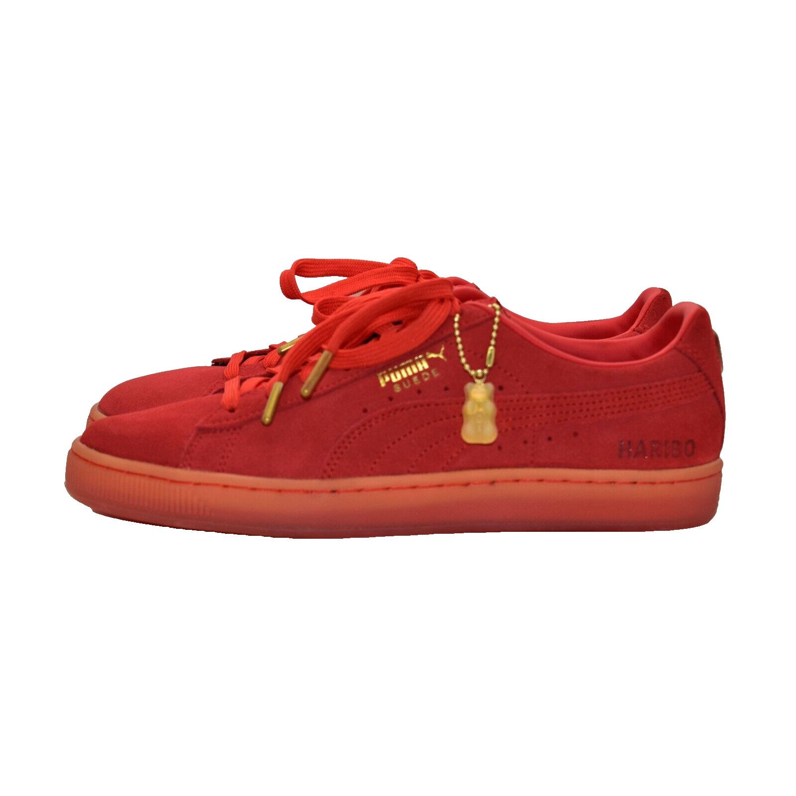 Puma PUMA Suede Haribo FL Red Suede Sneakers Shoes 382563-01 Sz 8 Size US 8 / EU 41 - 3 Thumbnail