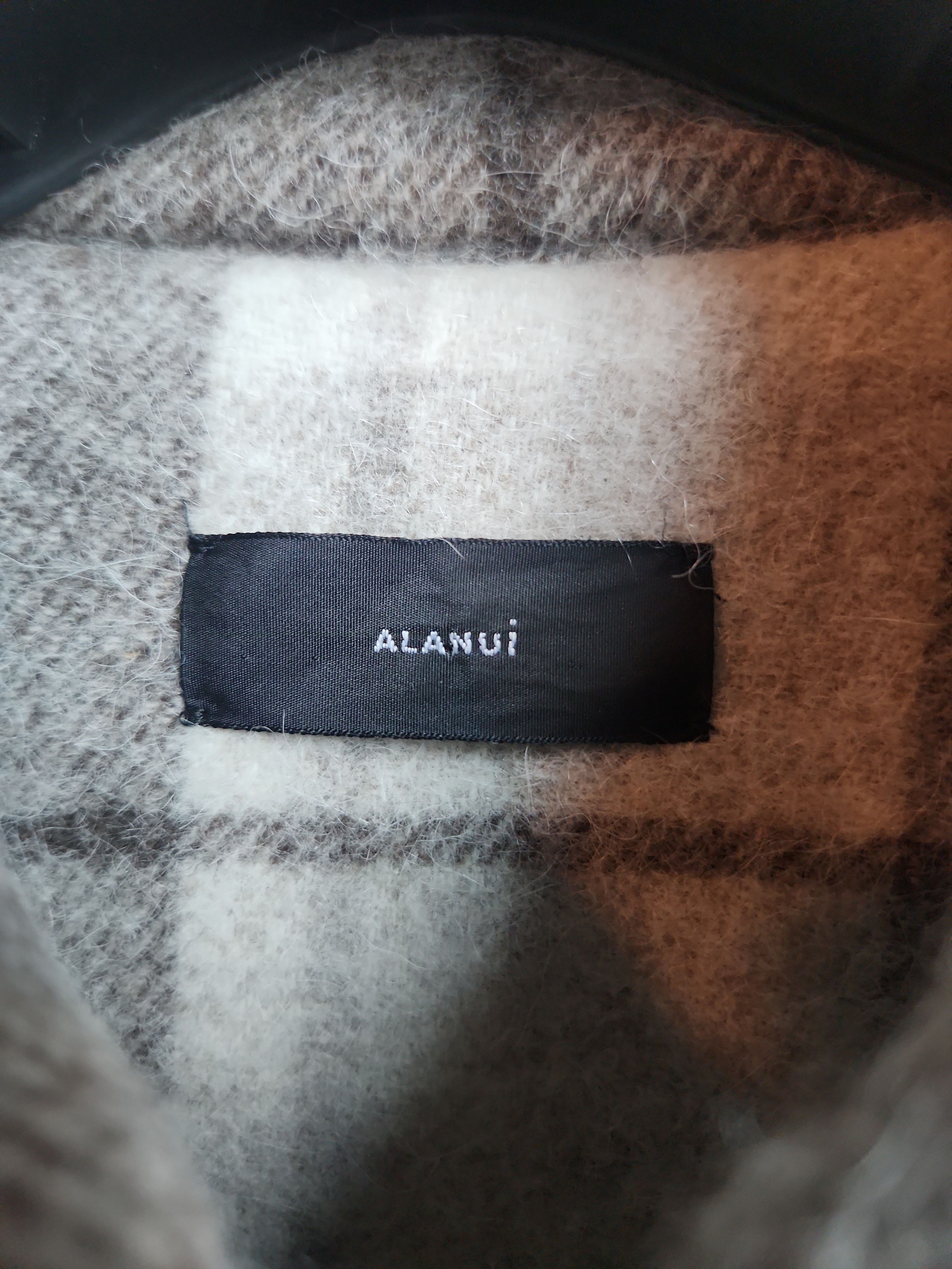 Alanui Alpaca/Virgin wool check jacket Size US M / EU 48-50 / 2 - 4 Thumbnail