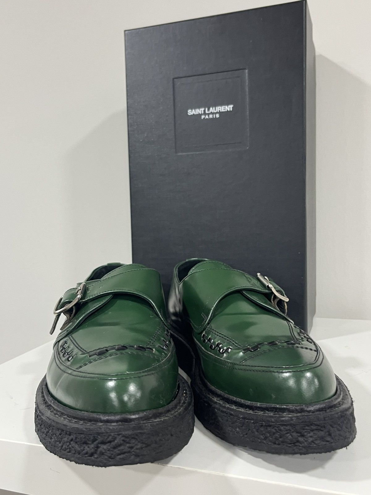 Hedi Slimane Green creeper 41 Size US 8 / EU 41 - 9 Thumbnail