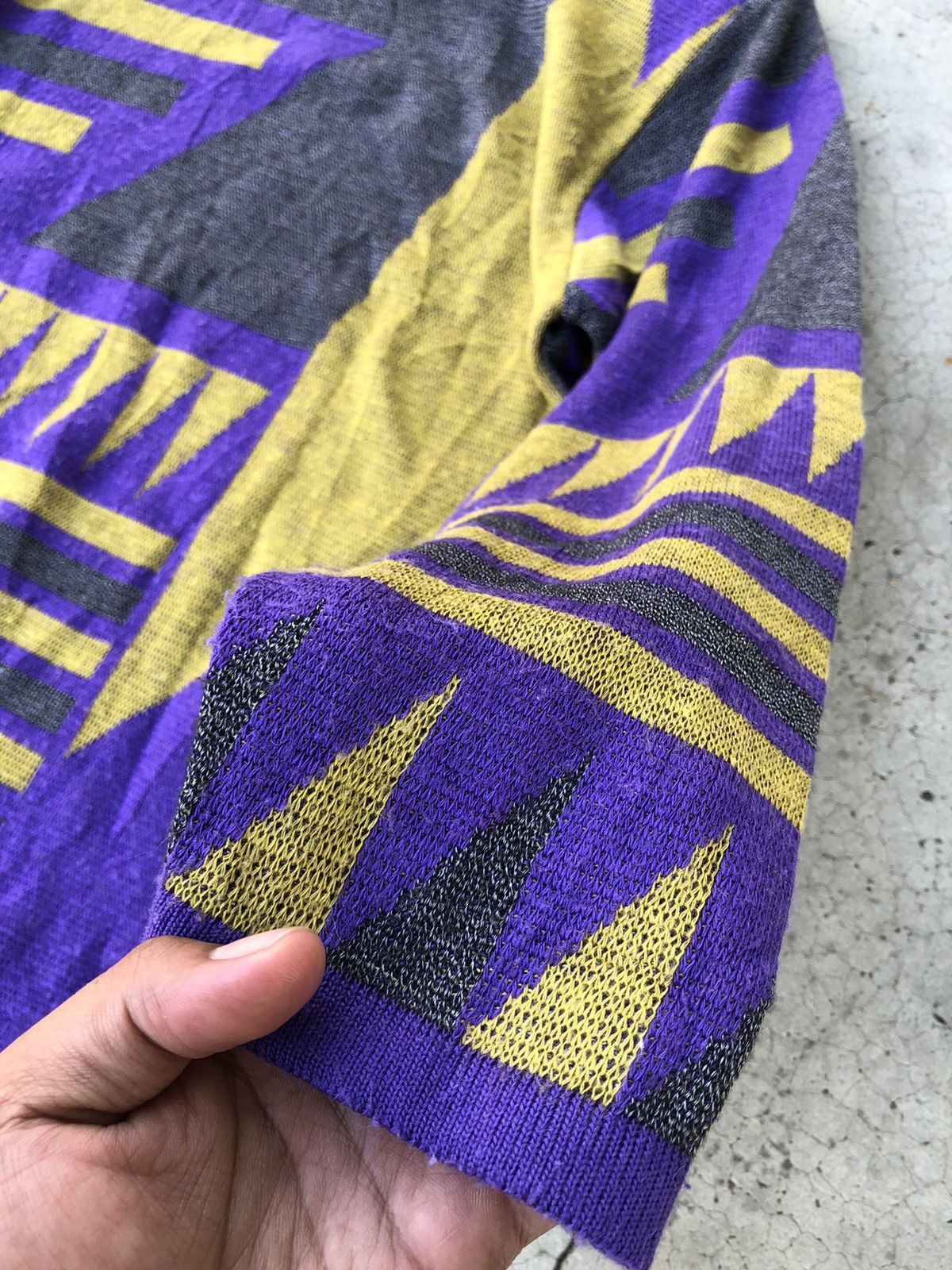 Designer × Japanese Brand 🔴Very Rare Jumper Memeri Knitware Multicolour Size US M / EU 48-50 / 2 - 4 Thumbnail