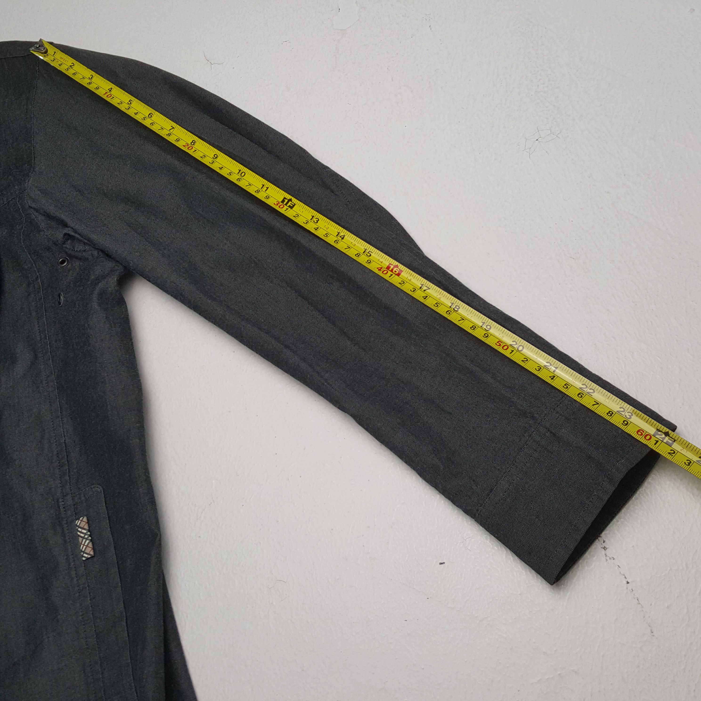 Burberry × Vintage BURBERRY LONDON Fashion Style Custom Art Jacket Size US L / EU 52-54 / 3 - 6 Thumbnail