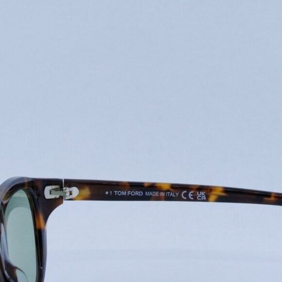 Tom Ford Tom Ford Edward FT1002 52N Sunglasses Dark Havana Aviator Size ONE SIZE - 5 Thumbnail