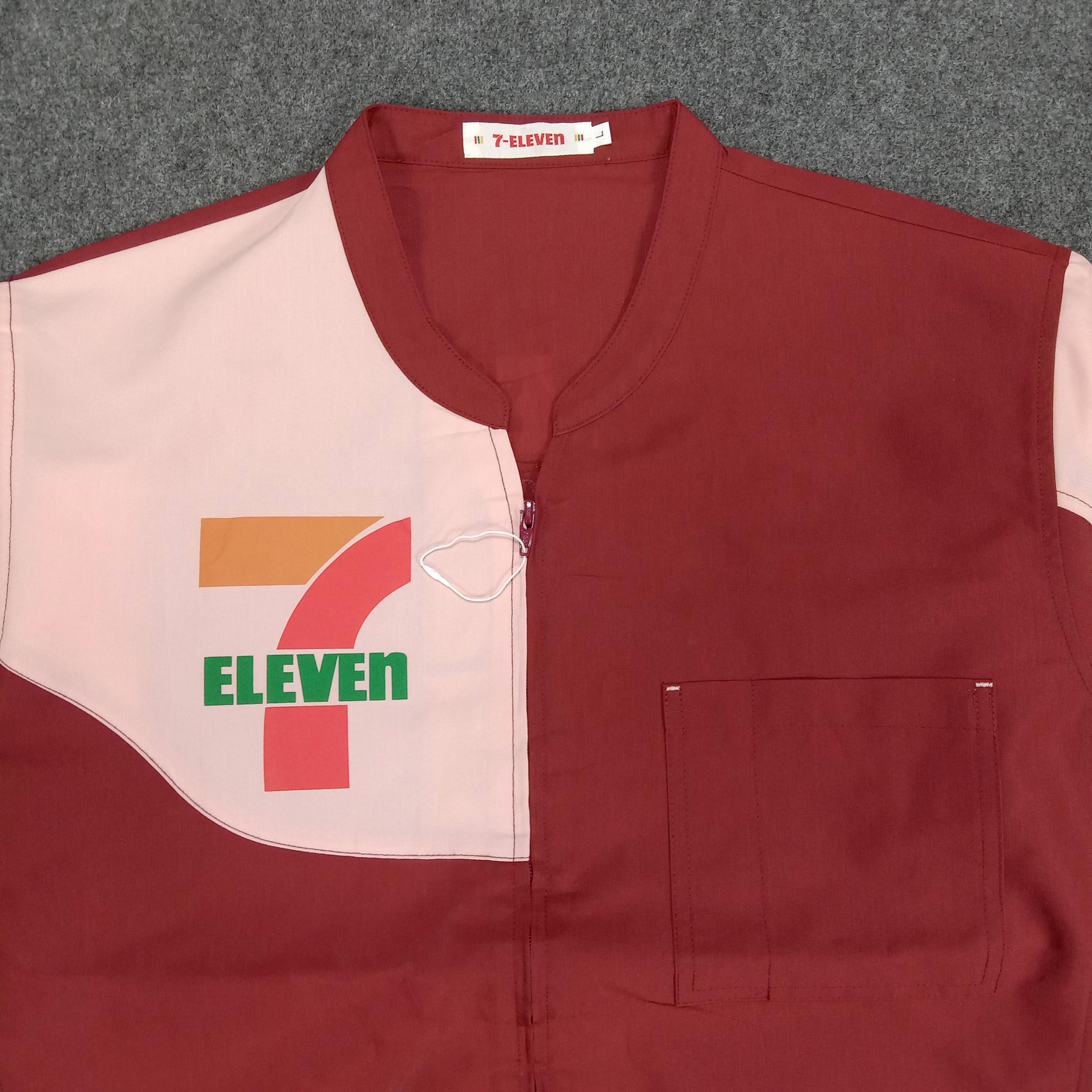 Global Work × Japanese Brand × Vintage 7 Eleven Japanese Brand Uniform Jacket Size US M / EU 48-50 / 2 - 2 Thumbnail