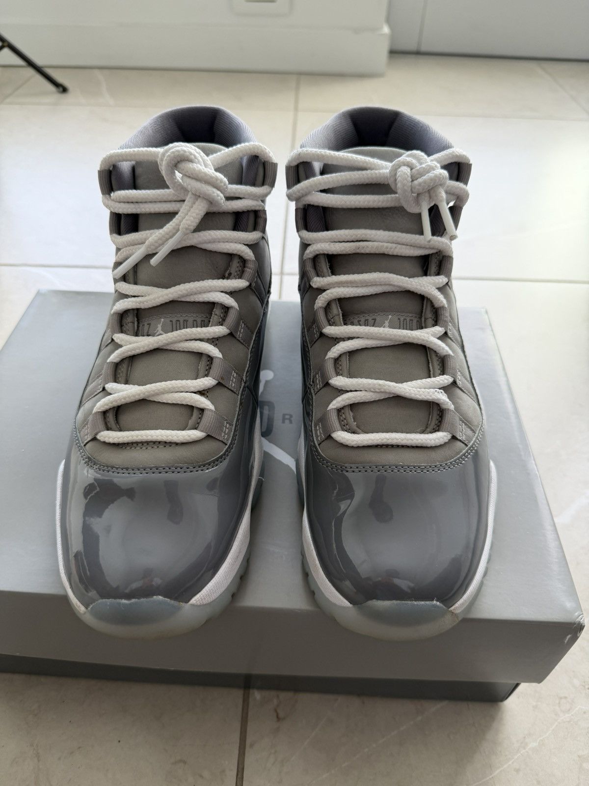 Jordan Brand Jordan 11 Retro Cool Grey (2021) Size US 10 / EU 43 - 4 Thumbnail