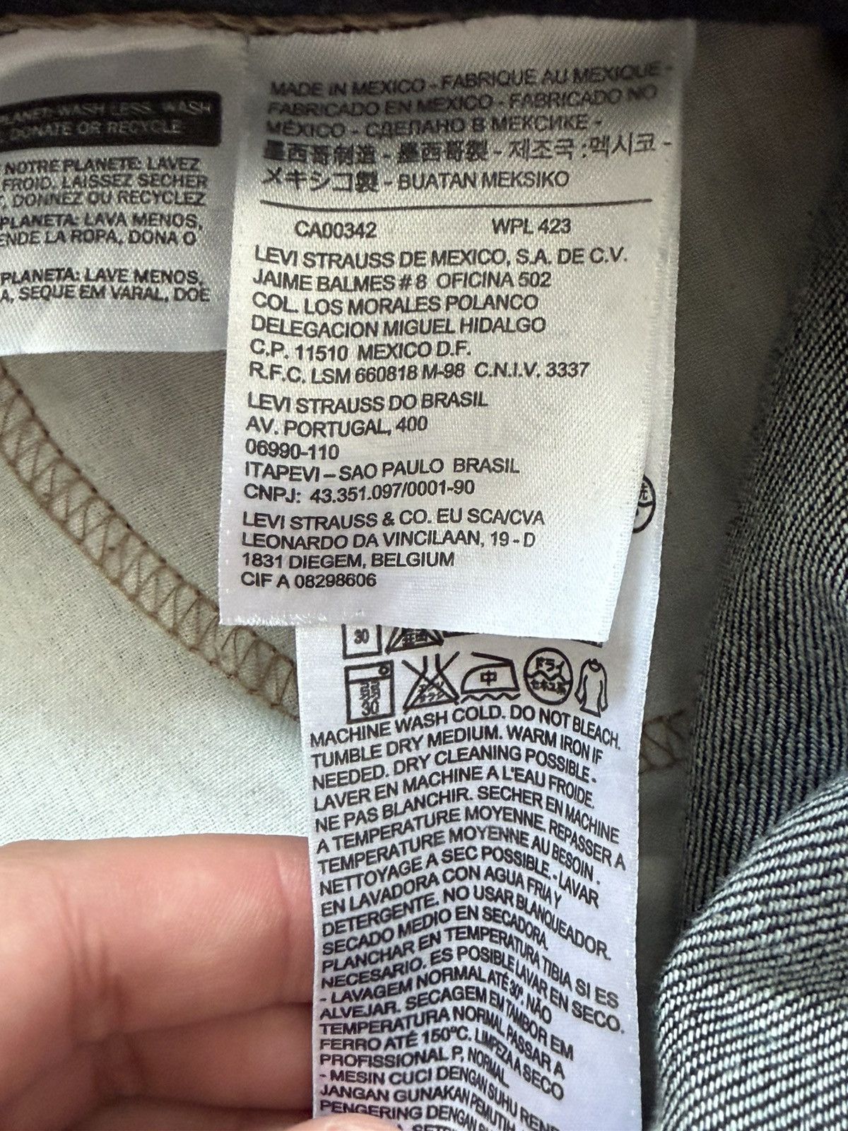 Levi's Vintage Clothing Levi's 511 slim-fit jeans Size US 30 / EU 46 - 6 Thumbnail