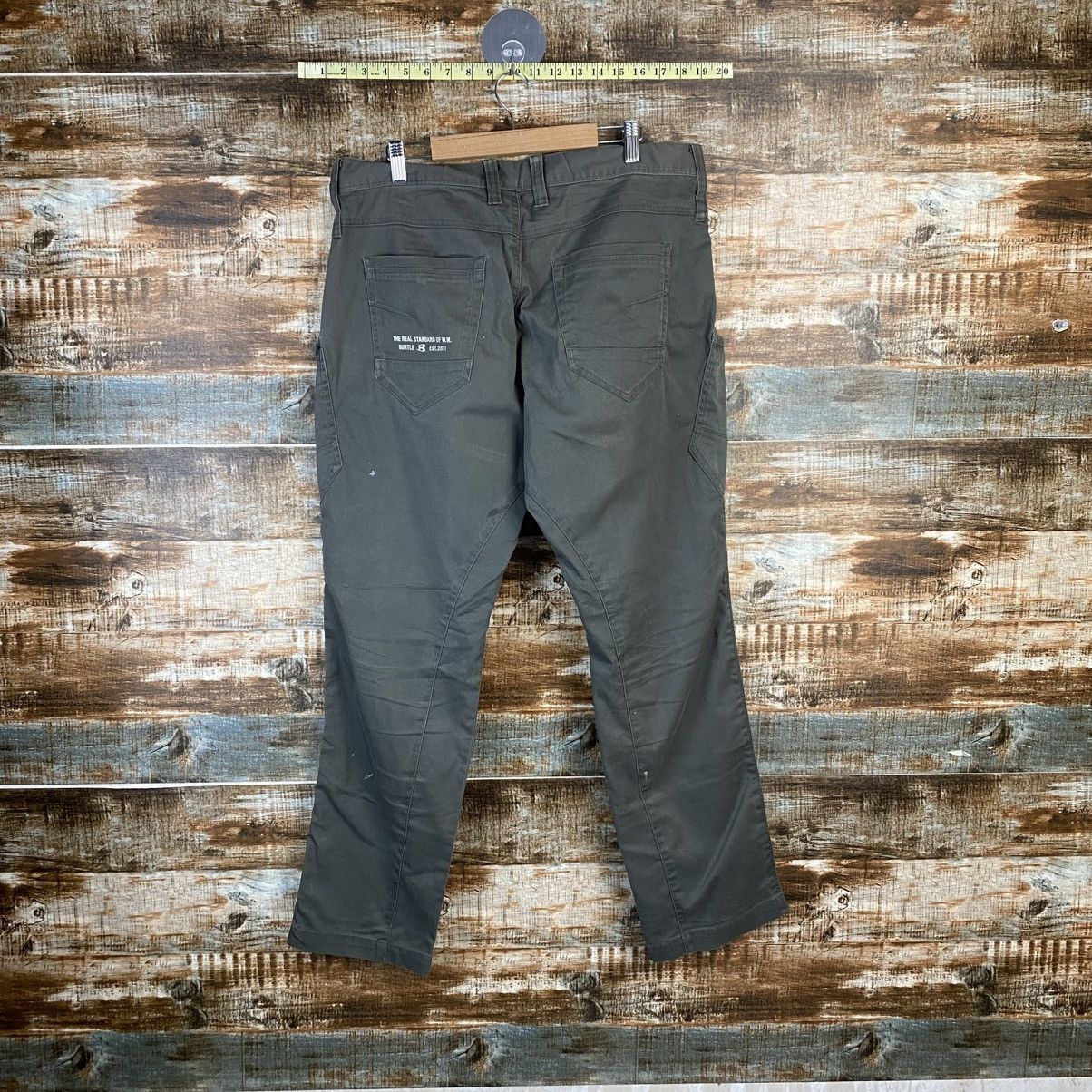 Other DL Burtle Gray Cargo Multipocket Pants #C1297 Size US 35 - 16 Thumbnail
