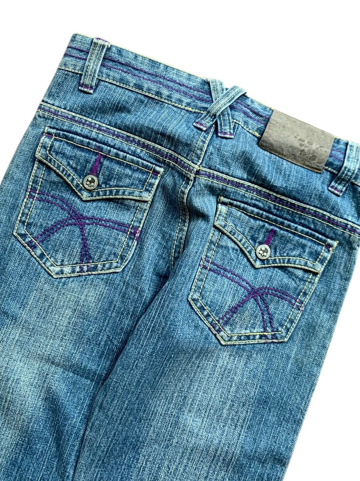 Hysteric Glamour Ba-tsu studio japanese blue jeans Size US 30 / EU 46 - 7 Thumbnail