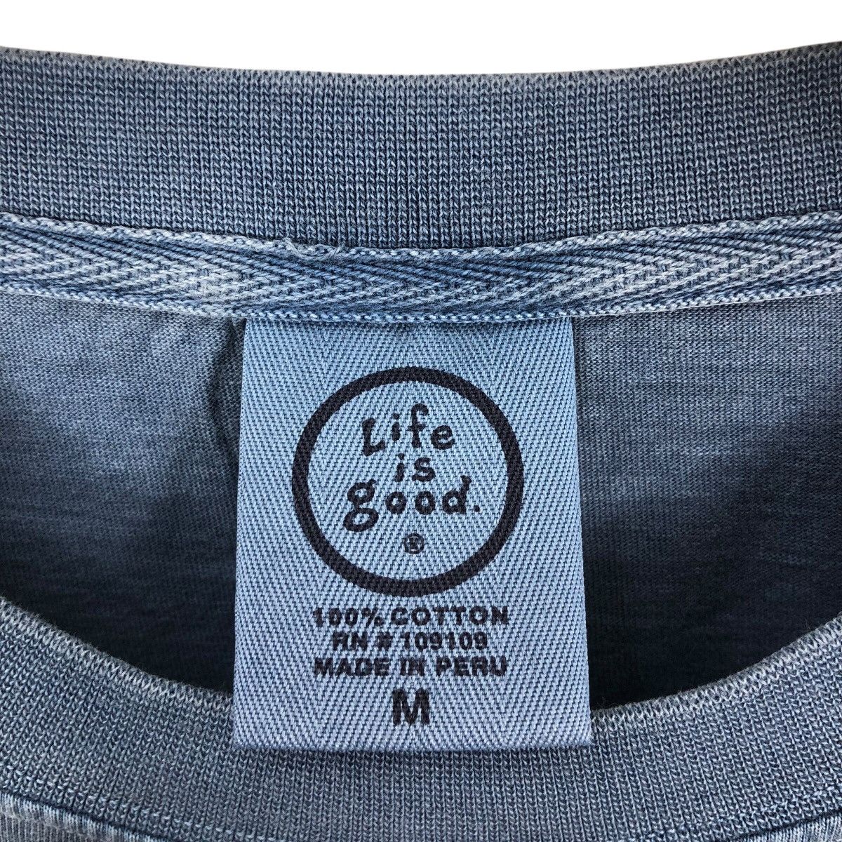 Vintage Vintage LIFE IS GOOD T Shirt Hawaii Style Size M Size US M / EU 48-50 / 2 - 7 Thumbnail
