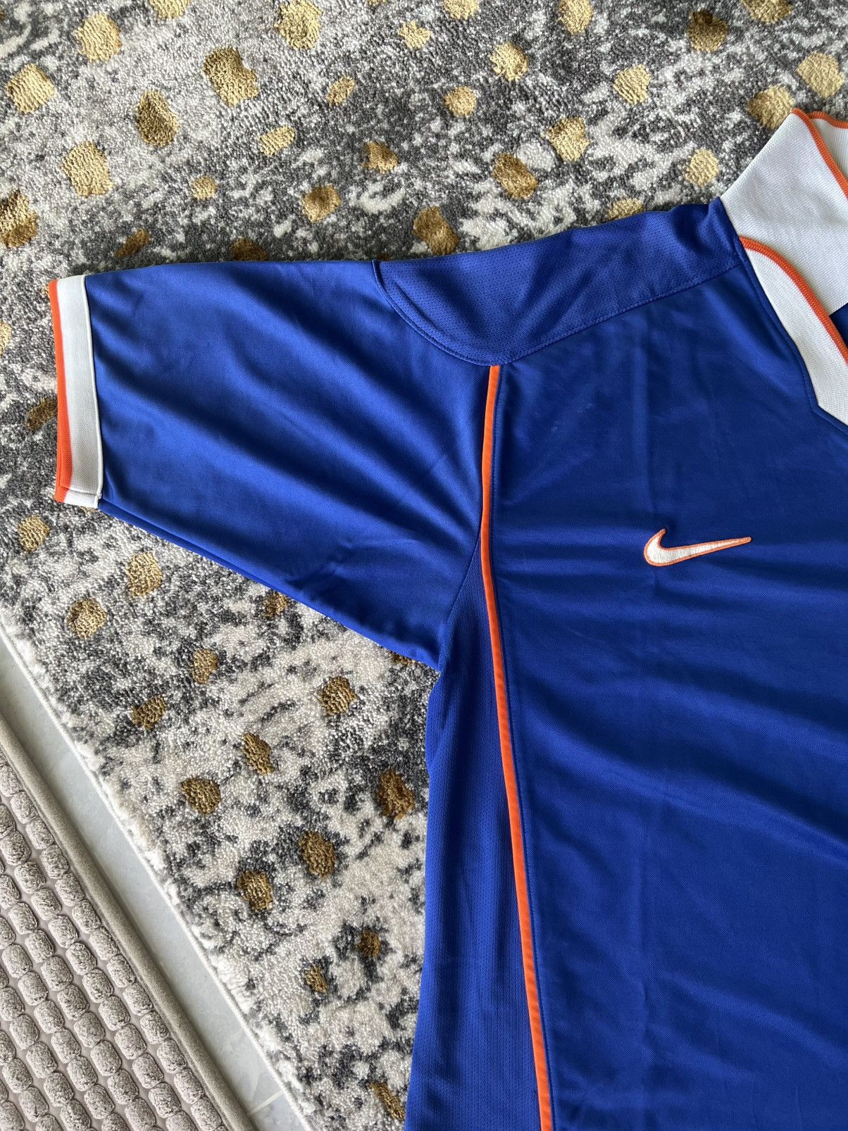 Nike × Vintage 90s Vintage Nike Unknown Signature Netherlands jersey Size US XL / EU 56 / 4 - 2 Thumbnail