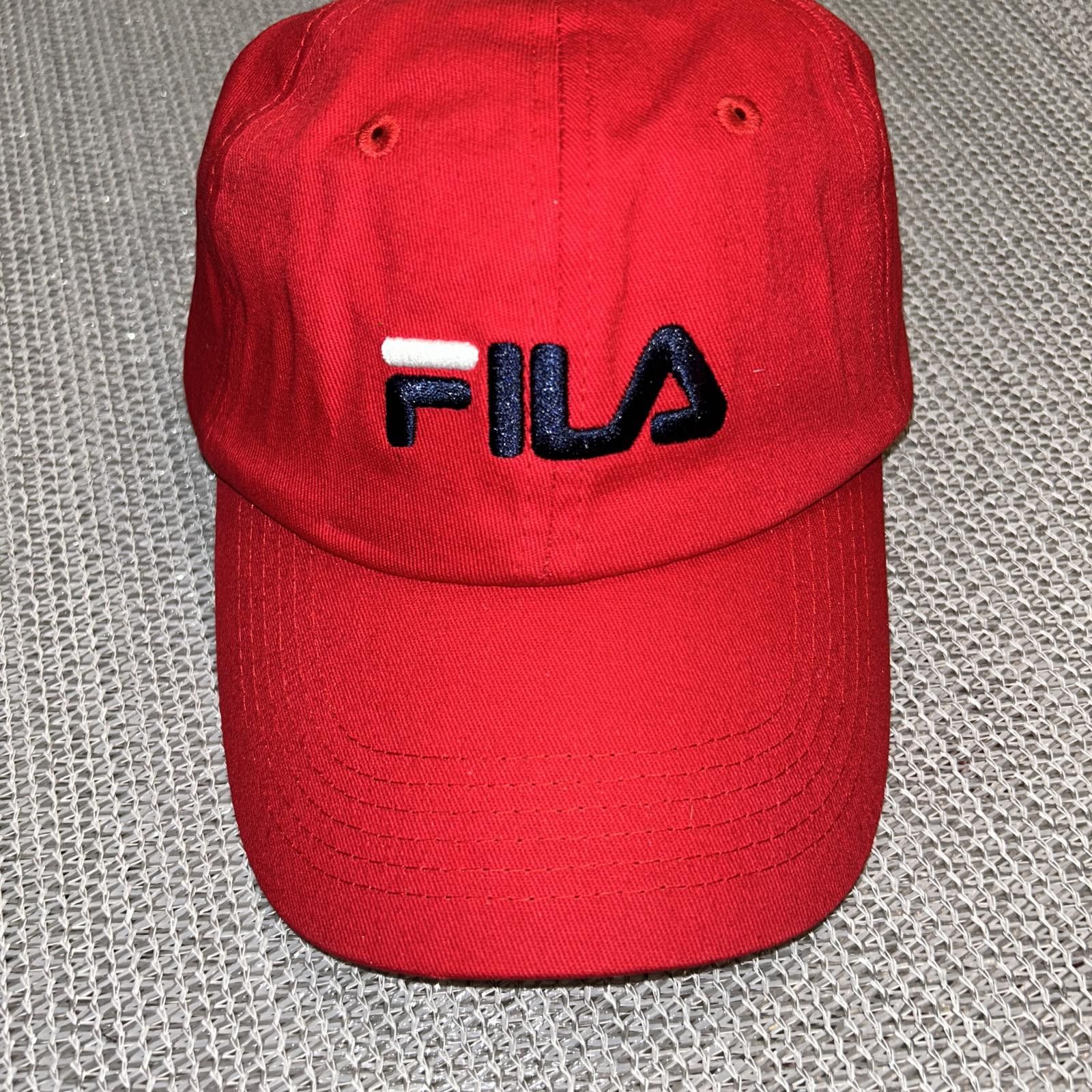 Fila Y2K Inspired FILA Logo Cap NWT Size ONE SIZE - 2 Thumbnail