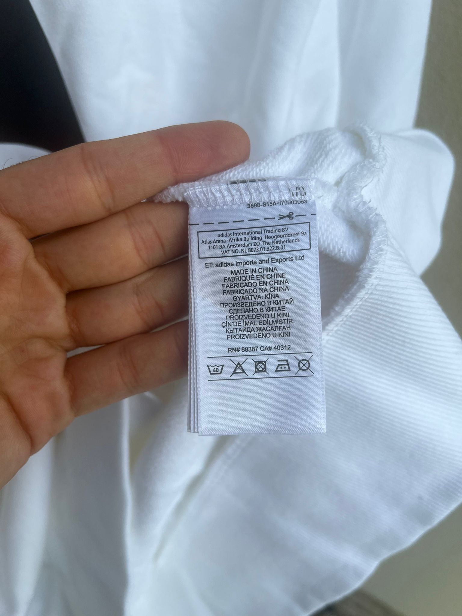 Adidas × Gosha Rubchinskiy Gosha Logo Hoodie in White Size US XL / EU 56 / 4 - 11 Thumbnail