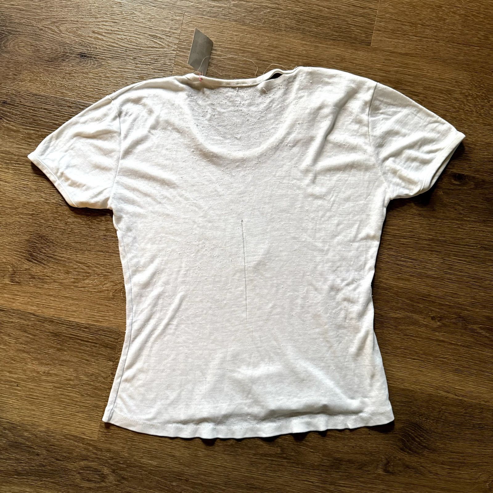 Vintage 70s Threadbare Vintage st. Agnes Concord Femme Tee Size M / US 6-8 / IT 42-44 - 6 Thumbnail
