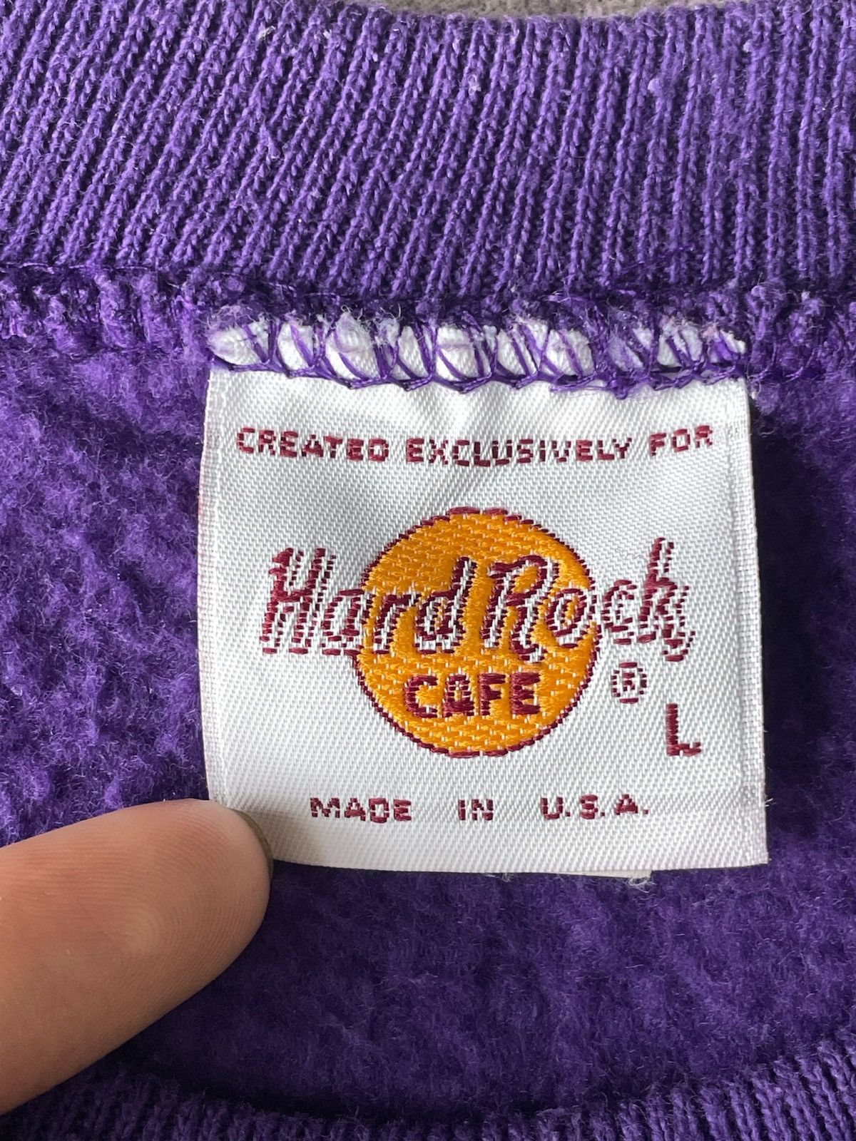 Hard Rock Cafe Vintage Hard Rock Cafe San Diego Crewneck / Travis Scott Size US L / EU 52-54 / 3 - 4 Thumbnail