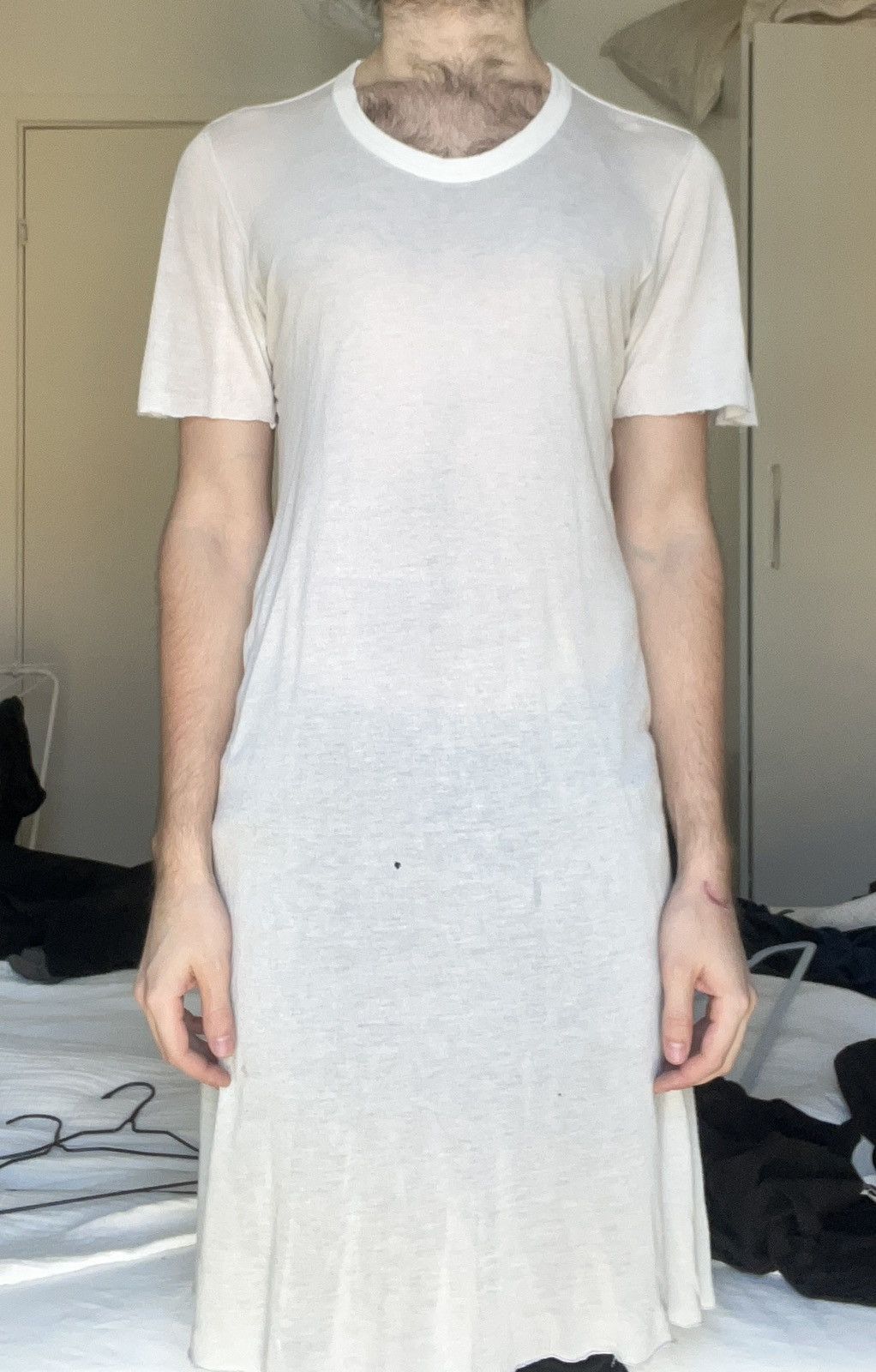 Rick Owens Rick Owens forever tee raw faun 15 Size US L / EU 52-54 / 3 - 4 Thumbnail