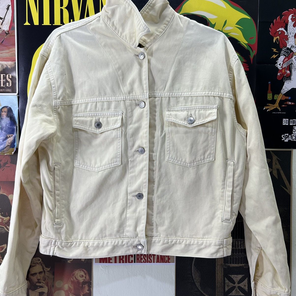 Gap Vintage GAP Acid Wash Denim Jacket Size US M / EU 48-50 / 2 - 3 Thumbnail