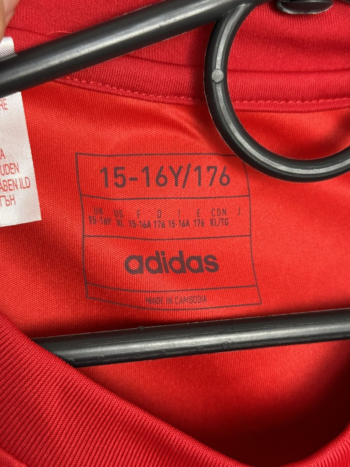 Adidas KIDS New Spain National Team 2024 Home Football Jersey Size US S / EU 44-46 / 1 - 7 Thumbnail