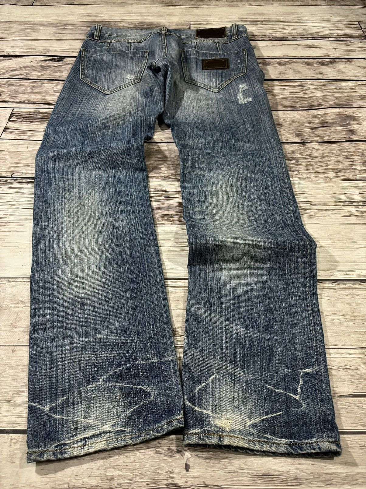 Hysteric Glamour 💥 HYSTERIC GLAMOUR BALENCIAGA STYLE JAPANESE JEANS Size US 32 / EU 48 - 5 Thumbnail