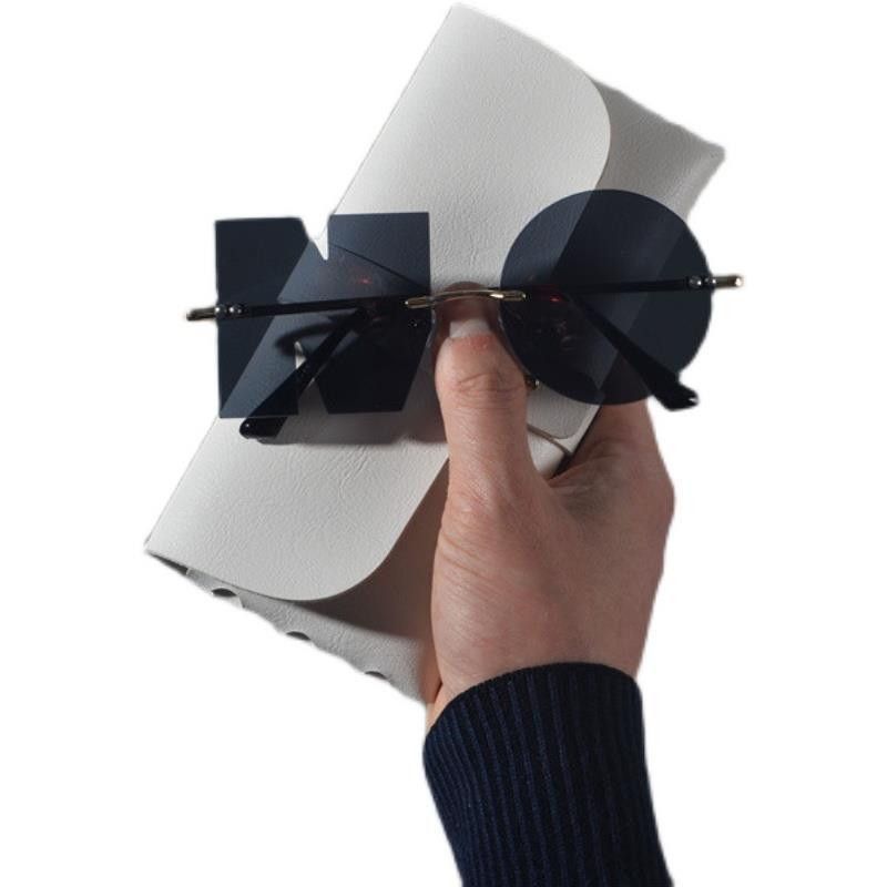 VIBE Future Street ins style custom avant-garde sunglasses Size ONE SIZE - 5 Thumbnail