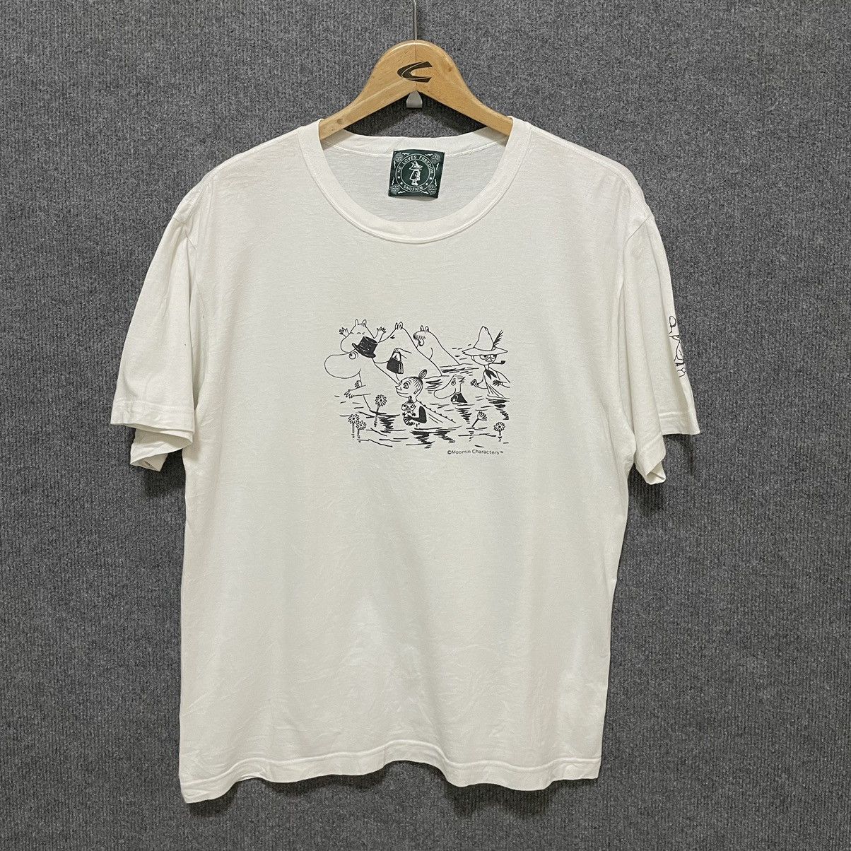 Cartoon Network × Vintage 1990s Snufskin Moomin Characters T Shirt Size US M / EU 48-50 / 2 - 1 Thumbnail