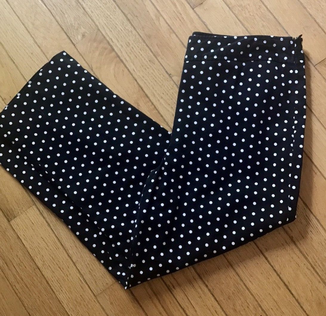 Other RAFAELLA POLK A DOT CROPPED CAPRIS ANKLE PANTS SIZE 12 Size 34" / US 12 / IT 48 - 2 Thumbnail