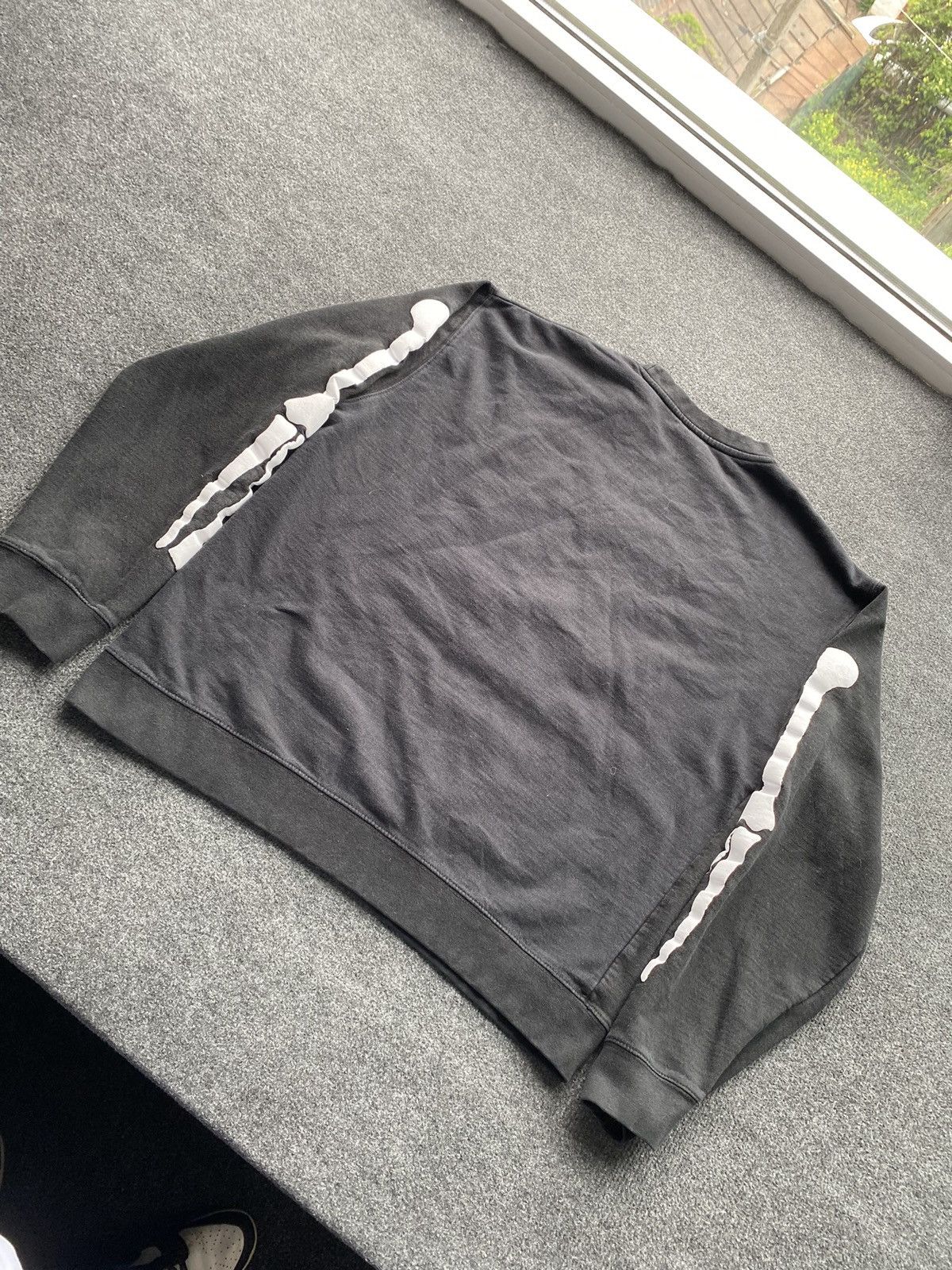 Other 🔥Unus Annus Skeleton Independent Faded black sweatshirt rare Size US M / EU 48-50 / 2 - 12 Thumbnail