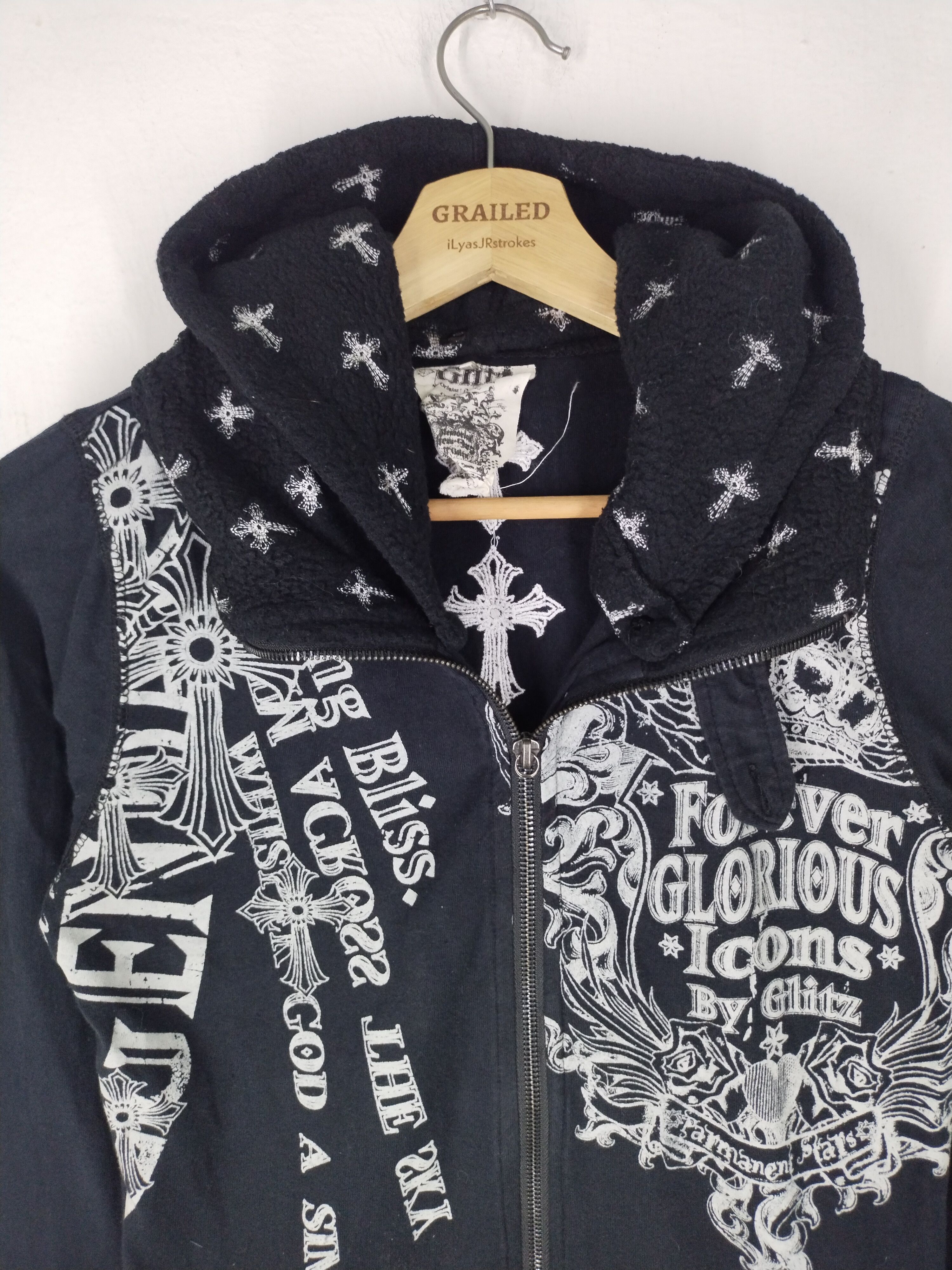 Japanese Brand GHTZ Japanese Punk If Six Was Nine Hoodie Size M / US 6-8 / IT 42-44 - 8 Thumbnail