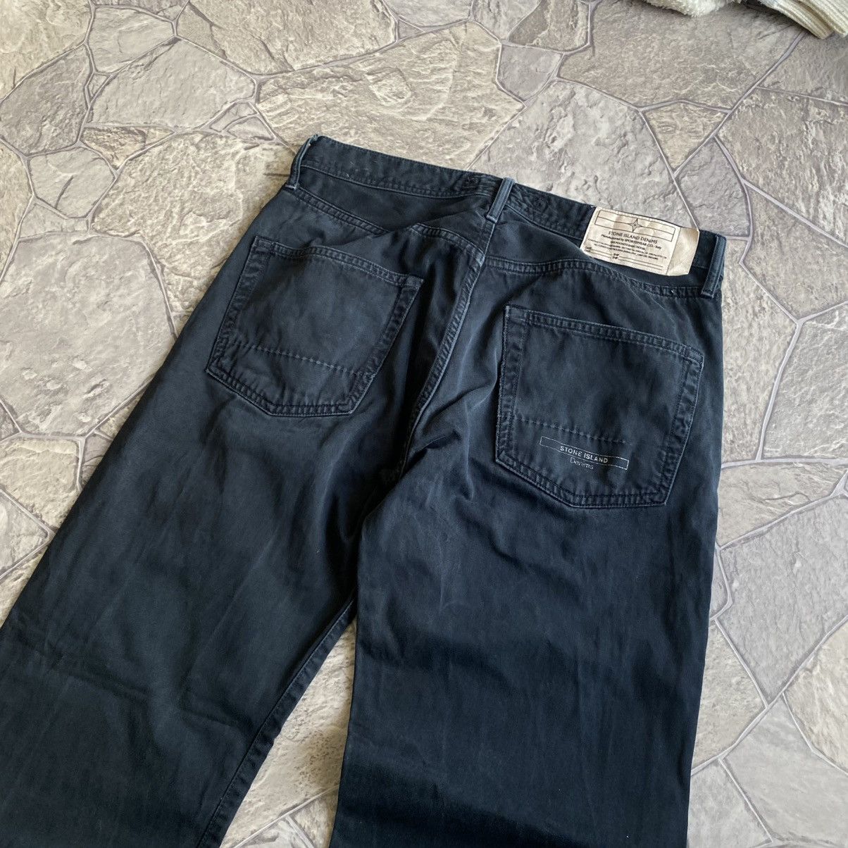 Stone Island Rare S.I. Denims Vintage Stone Island Jeans Denim Pants Size US 32 / EU 48 - 3 Thumbnail