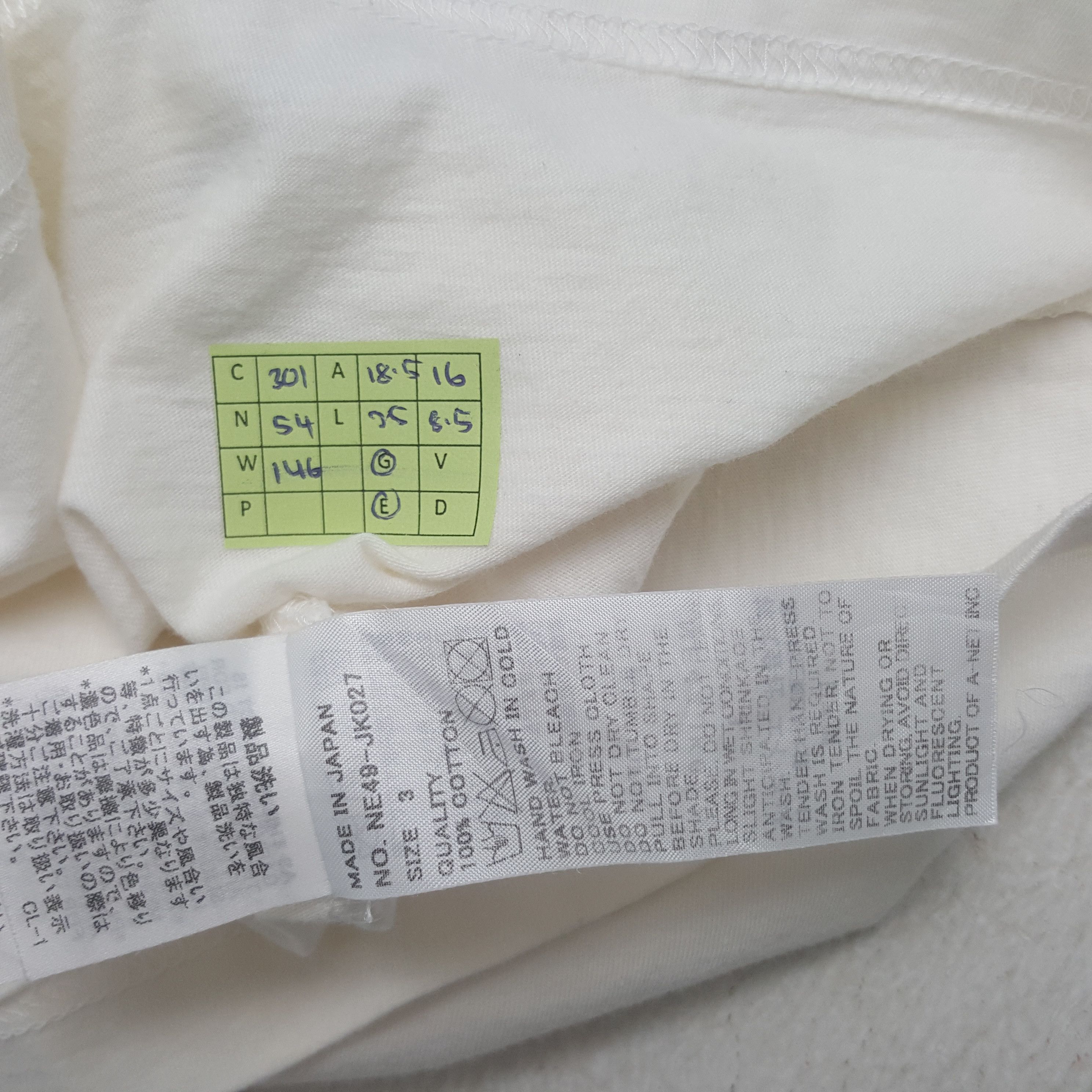 Ne-Net Vintage Ne-Net by Issey Miyake Japanese Tshirt C301N54 Size US S / EU 44-46 / 1 - 5 Thumbnail