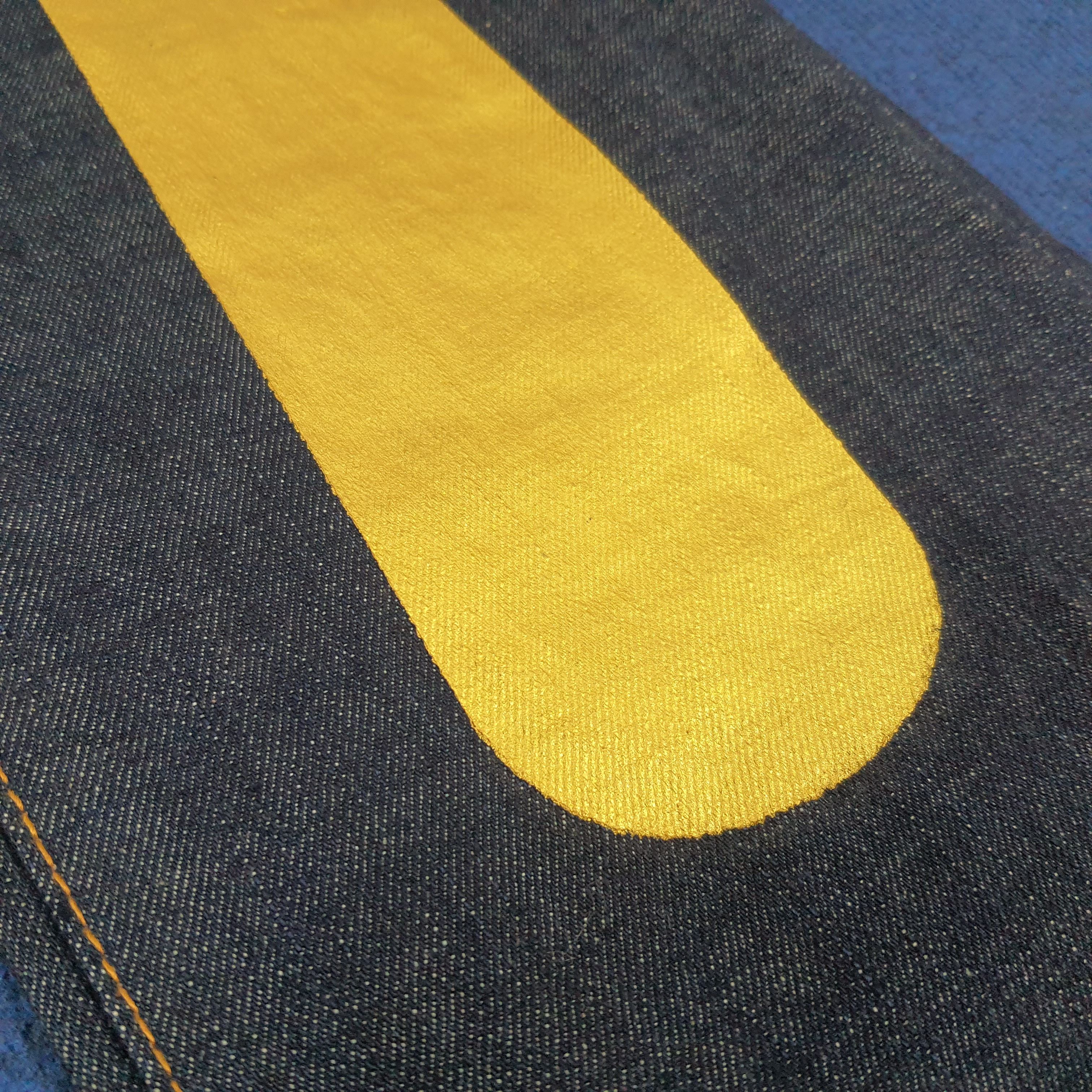 Japanese Brand × Vintage Vintage Evisu Japanese Brand Custom Gold Daicock Jeans Size US 31 - 4 Thumbnail