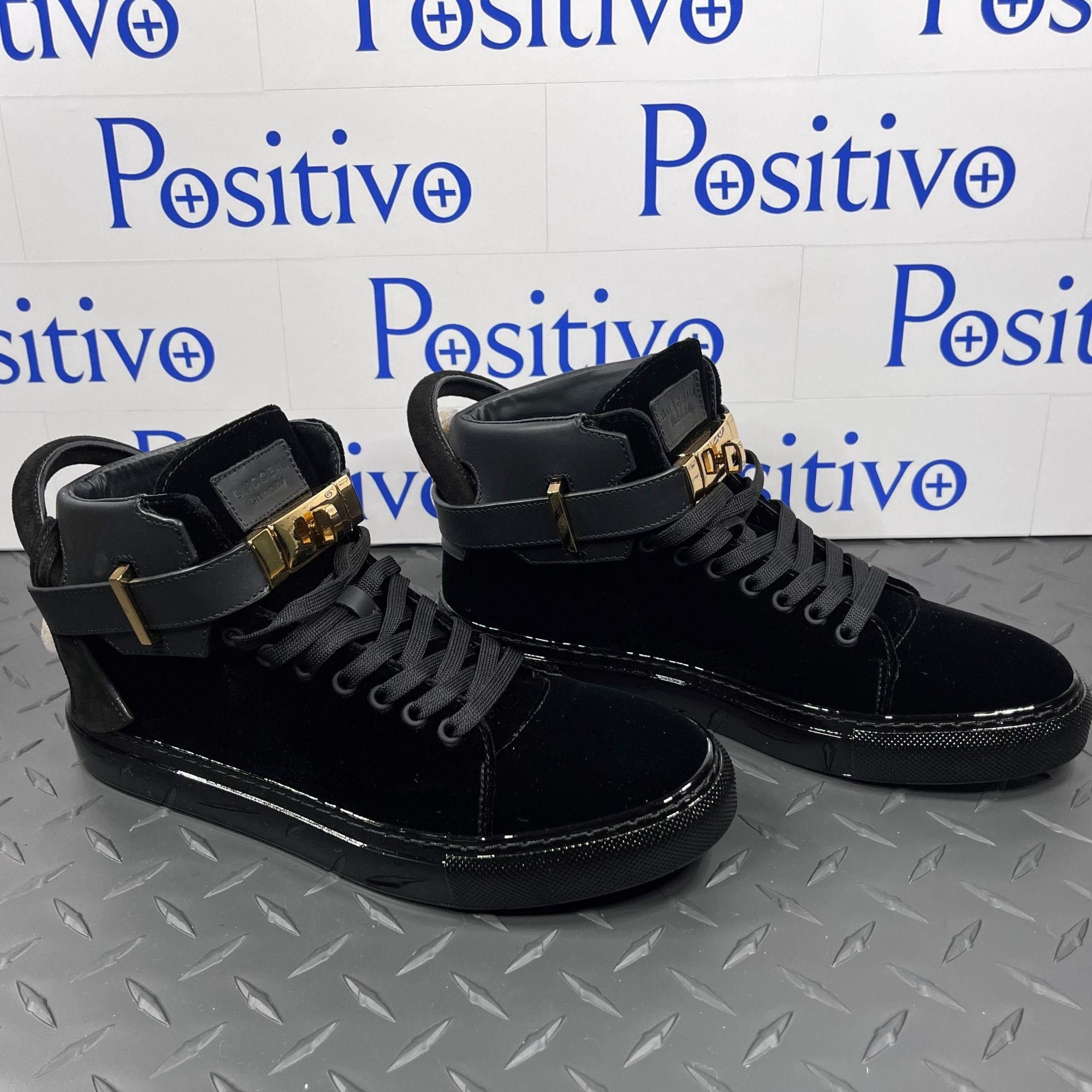Buscemi Buscemi 100MM Velvet Black Sneakers US 5 EU 35 Size US 5 / IT 35 - 4 Thumbnail